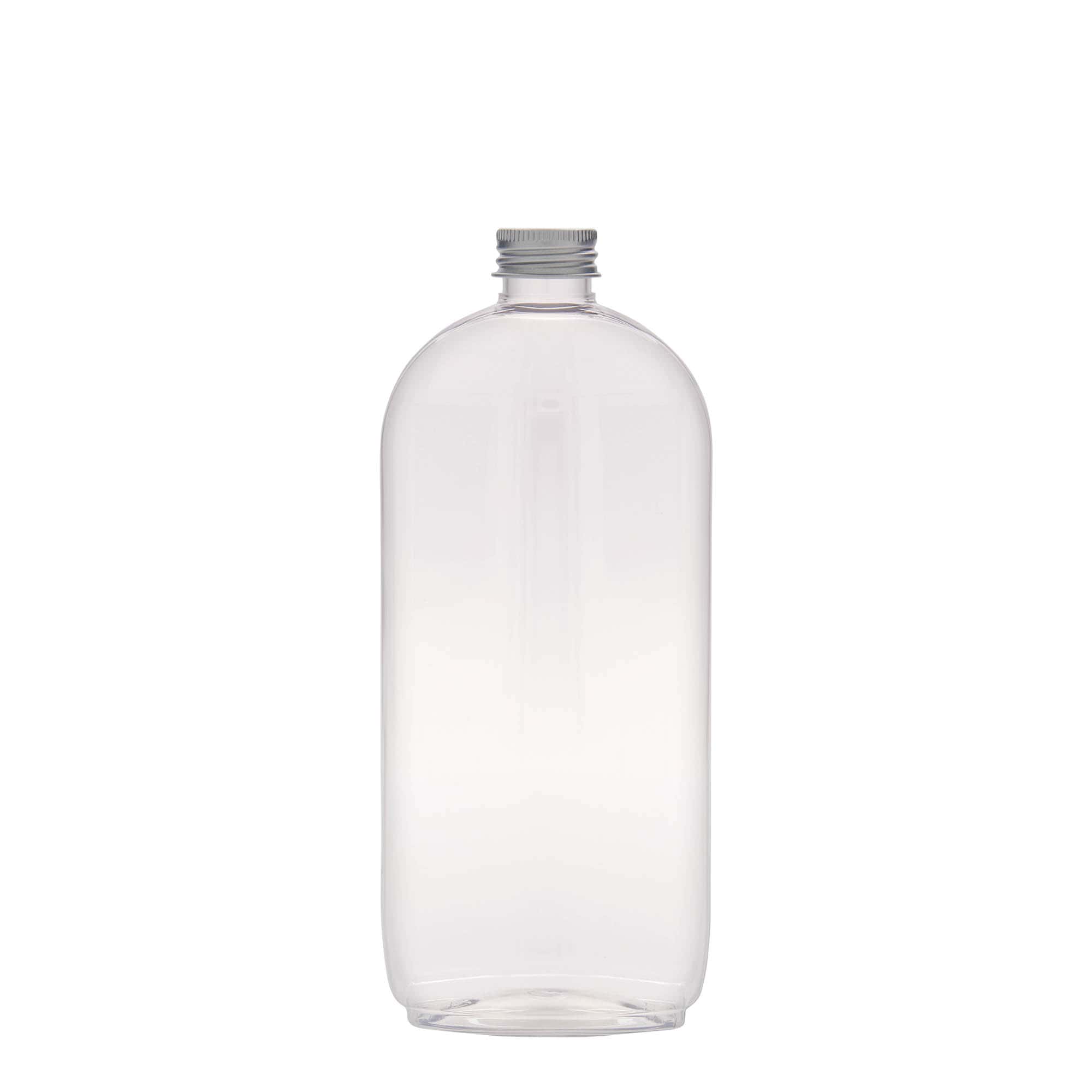 500 ml PET fľaša „Iris“, oválna, plast, hrdlo: GPI 24/410