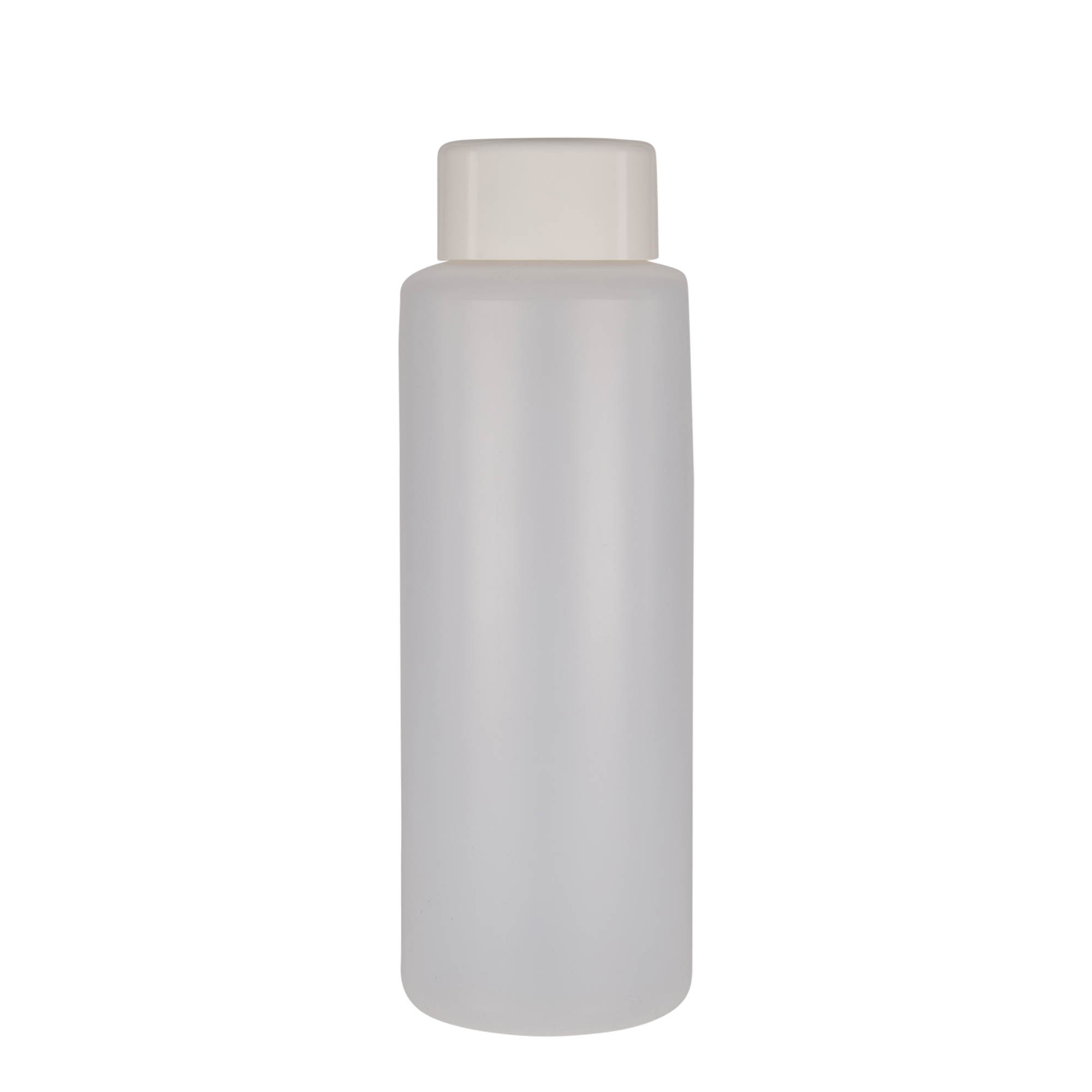 1 000 ml okrúhla fľaša, PE-plast, prírodná, hrdlo: skrutkovací uzáver