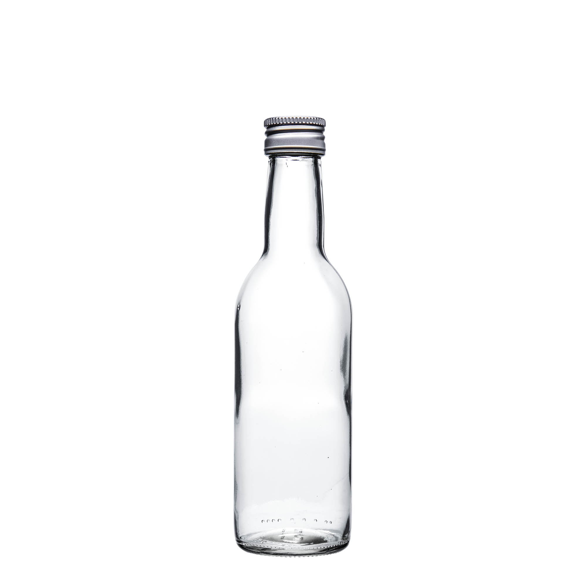 250 ml sklenená fľaša 'Bordeaux', hrdlo: PP 28