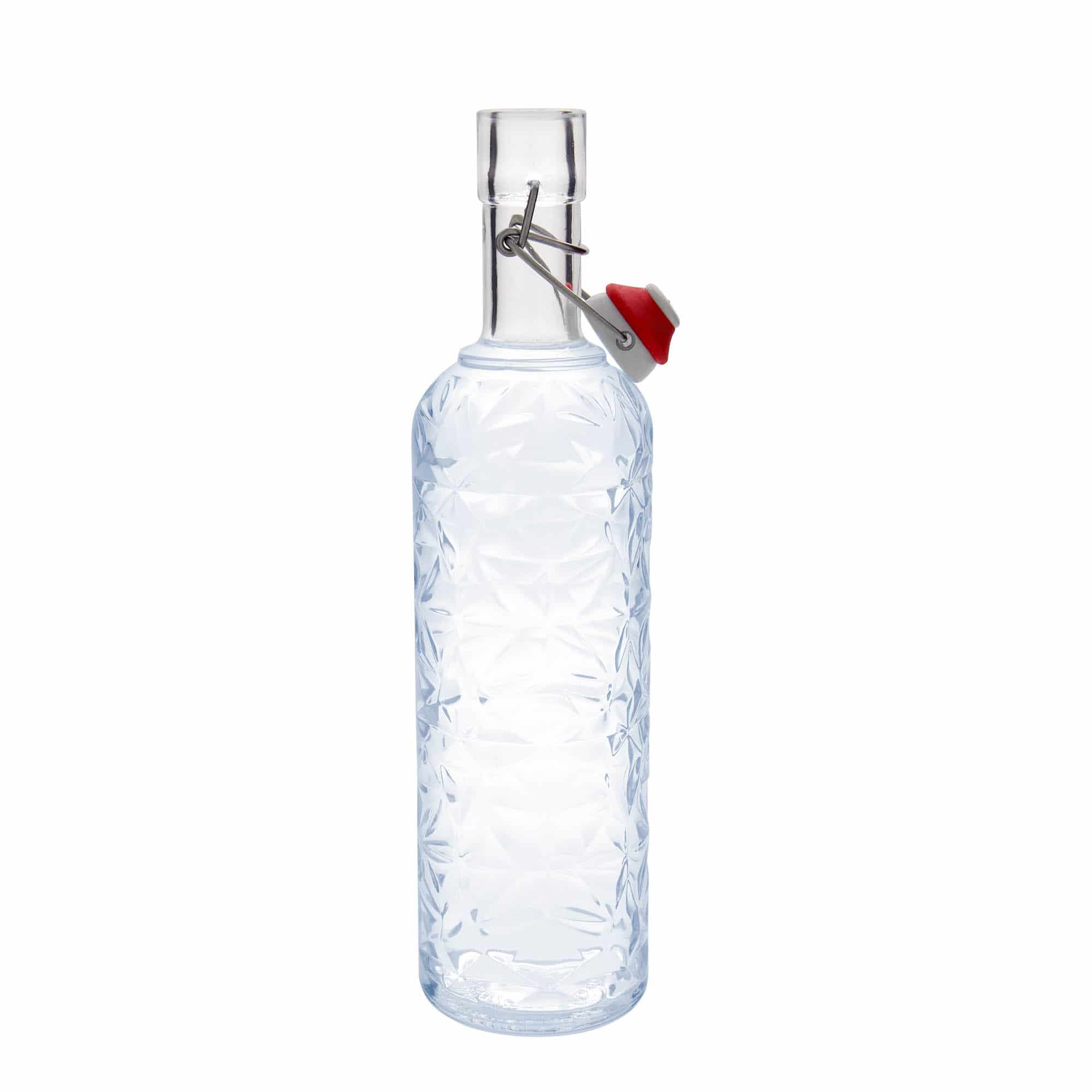 1 000 ml sklená fľaša „Oriente“, hrdlo: strmeňový uzáver