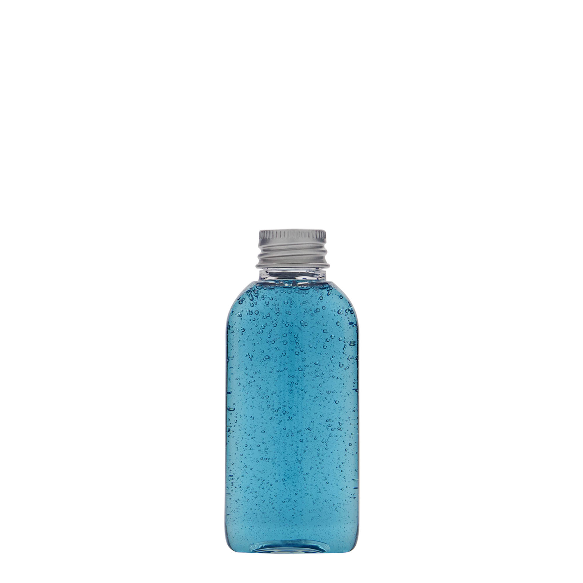 50 ml PET fľaša 'Iris', oválna, plast, hrdlo: 20/410