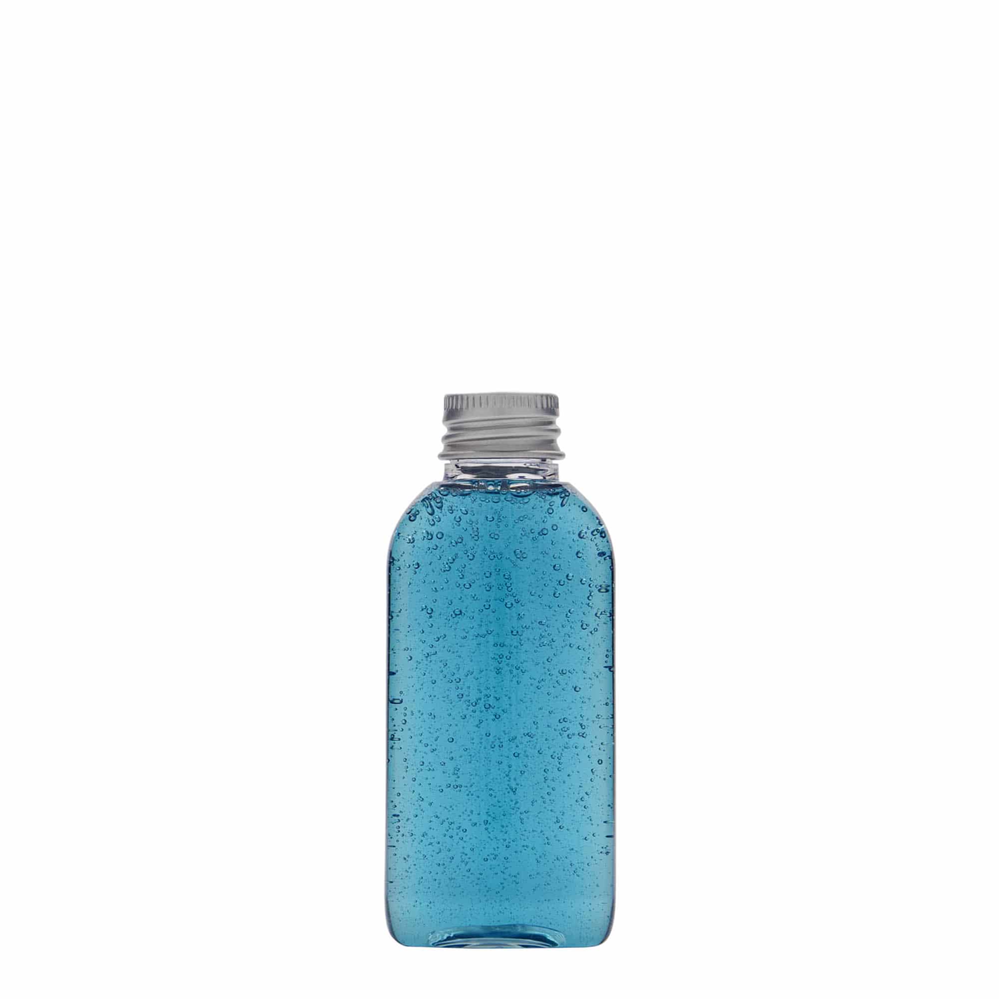 50 ml PET fľaša 'Iris', oválna, plast, hrdlo: 20/410