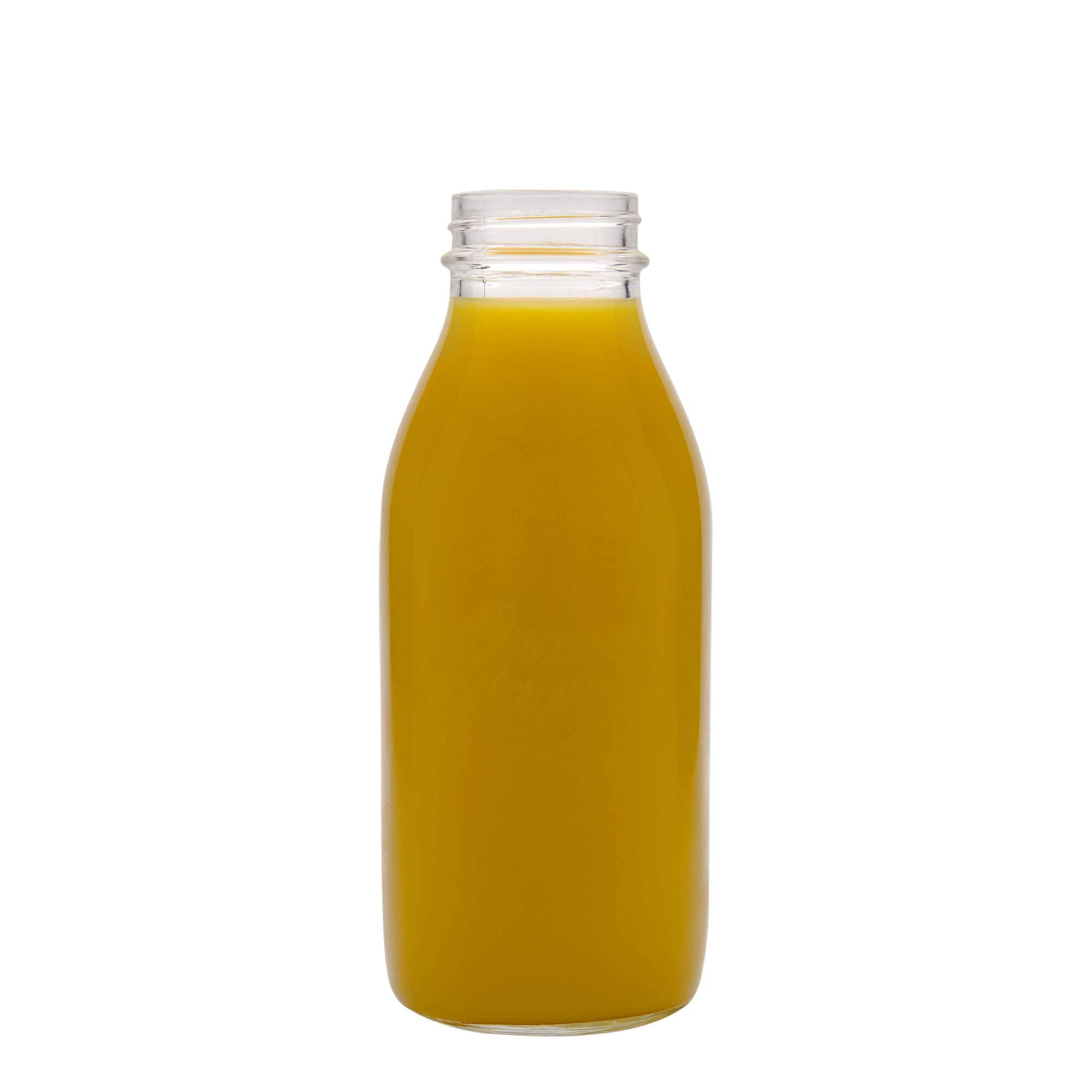 1 000 ml sklenená fľaša 'Quattro Stagioni', hrdlo: závitový uzáver