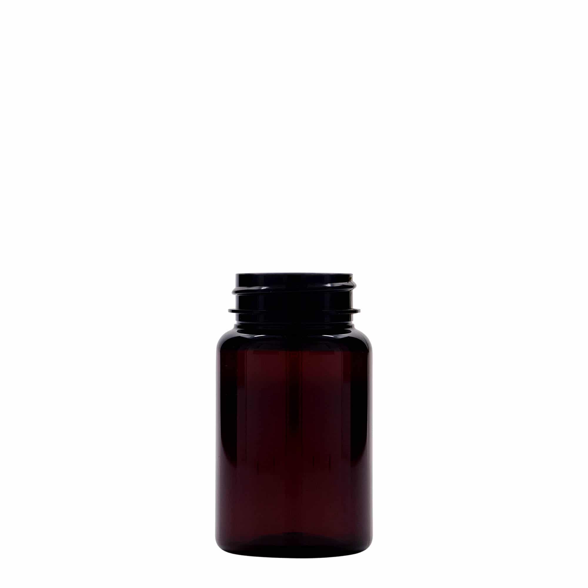 75 ml PET Packer, plast, hnedá farba, hrdlo: GPI 38/400 75 ml PET Packer, plast, hnedá farba, hrdlo: GPI 38/400