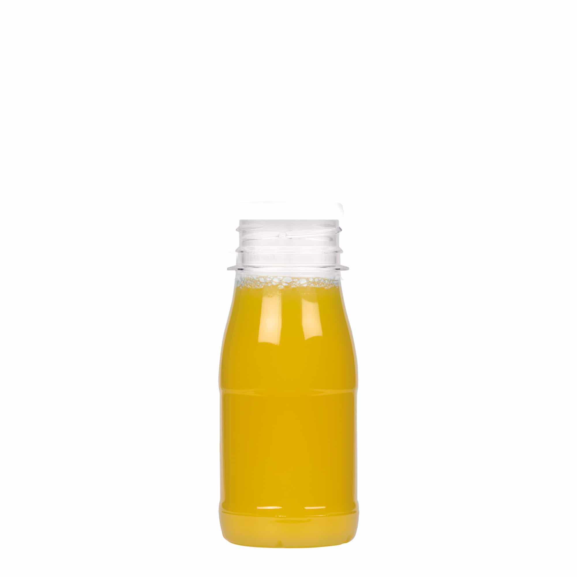 150 ml PET fľaša „Milk and Juice“, plast, hrdlo: 38 mm
