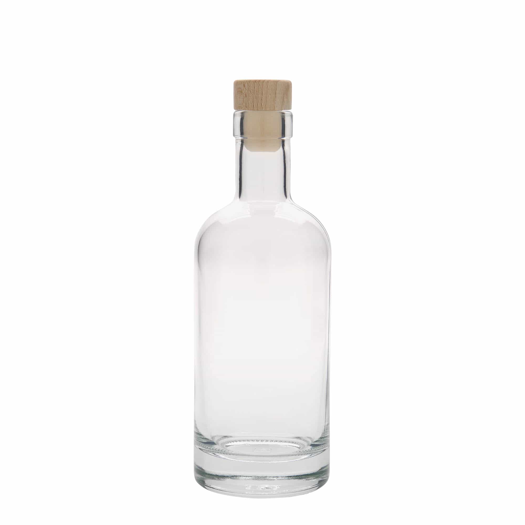 350 ml sklená fľaša „Linea Uno“, hrdlo: korok