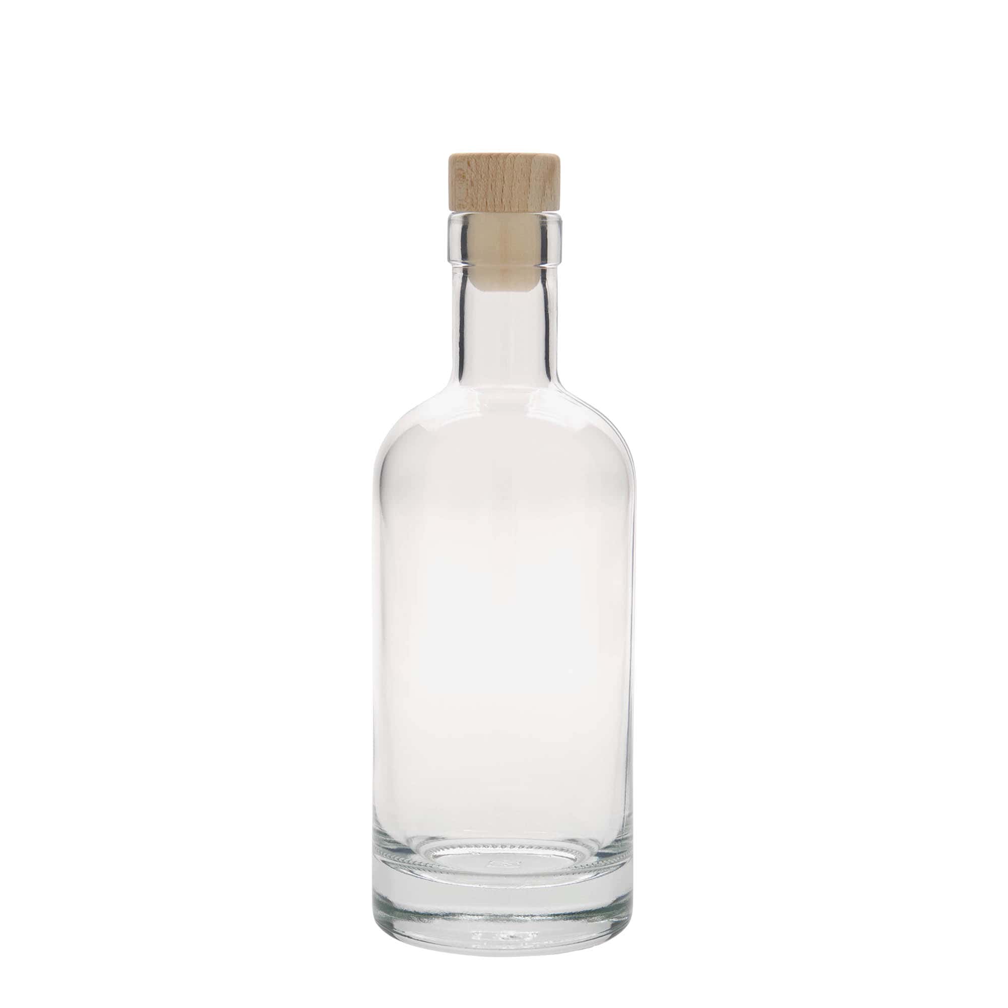 350 ml sklenená fľaša 'Linea Uno', hrdlo: korkové