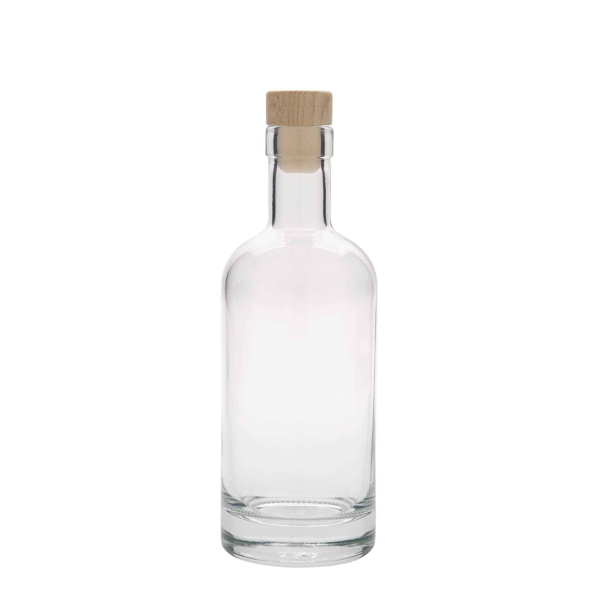 350 ml sklenená fľaša 'Linea Uno', hrdlo: korkové 350 ml sklenená fľaša 'Linea Uno', hrdlo: korkové