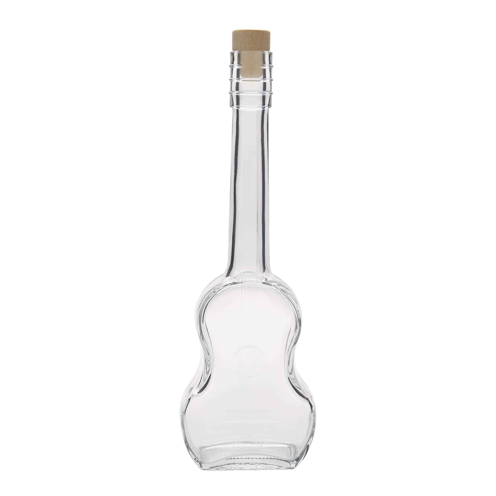 500 ml sklená fľaša „Gitara“, hrdlo: korok