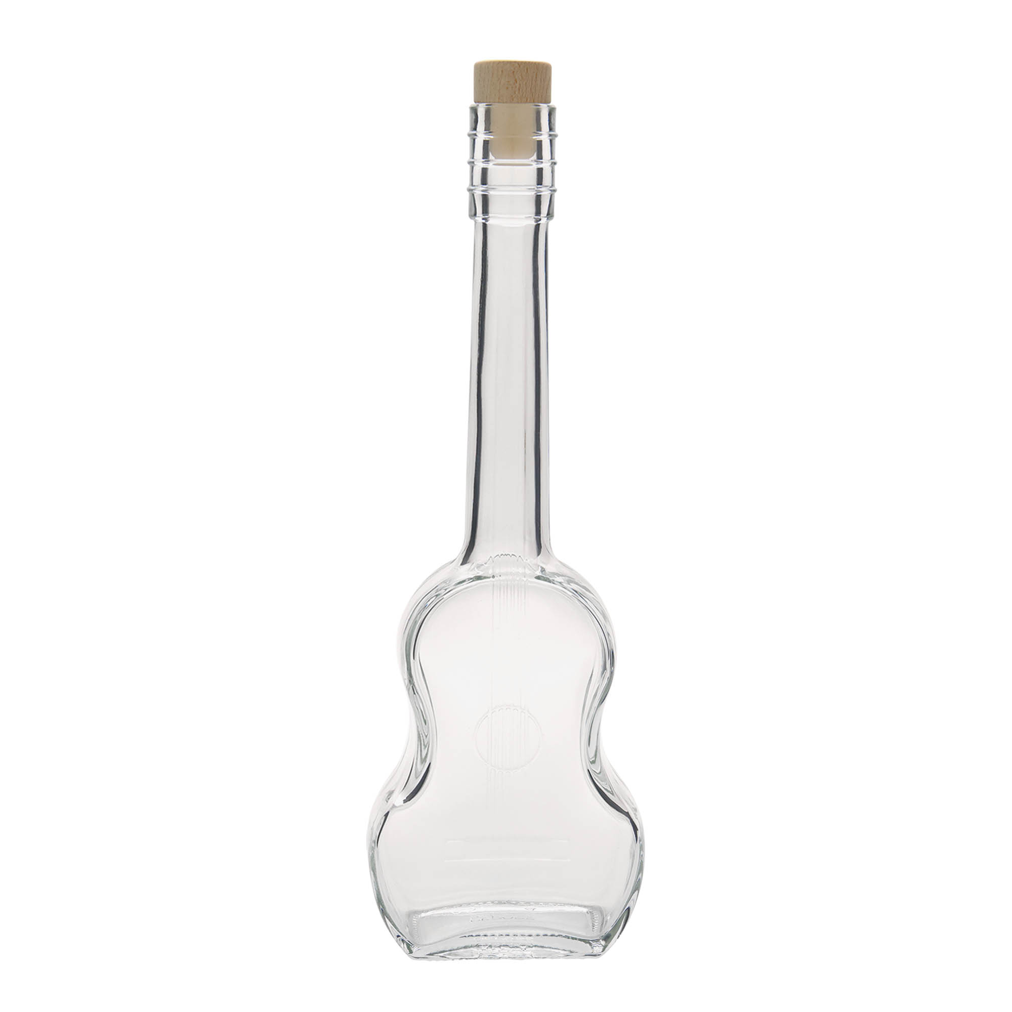 500 ml sklenená fľaša „Gitara“, hrdlo: korok