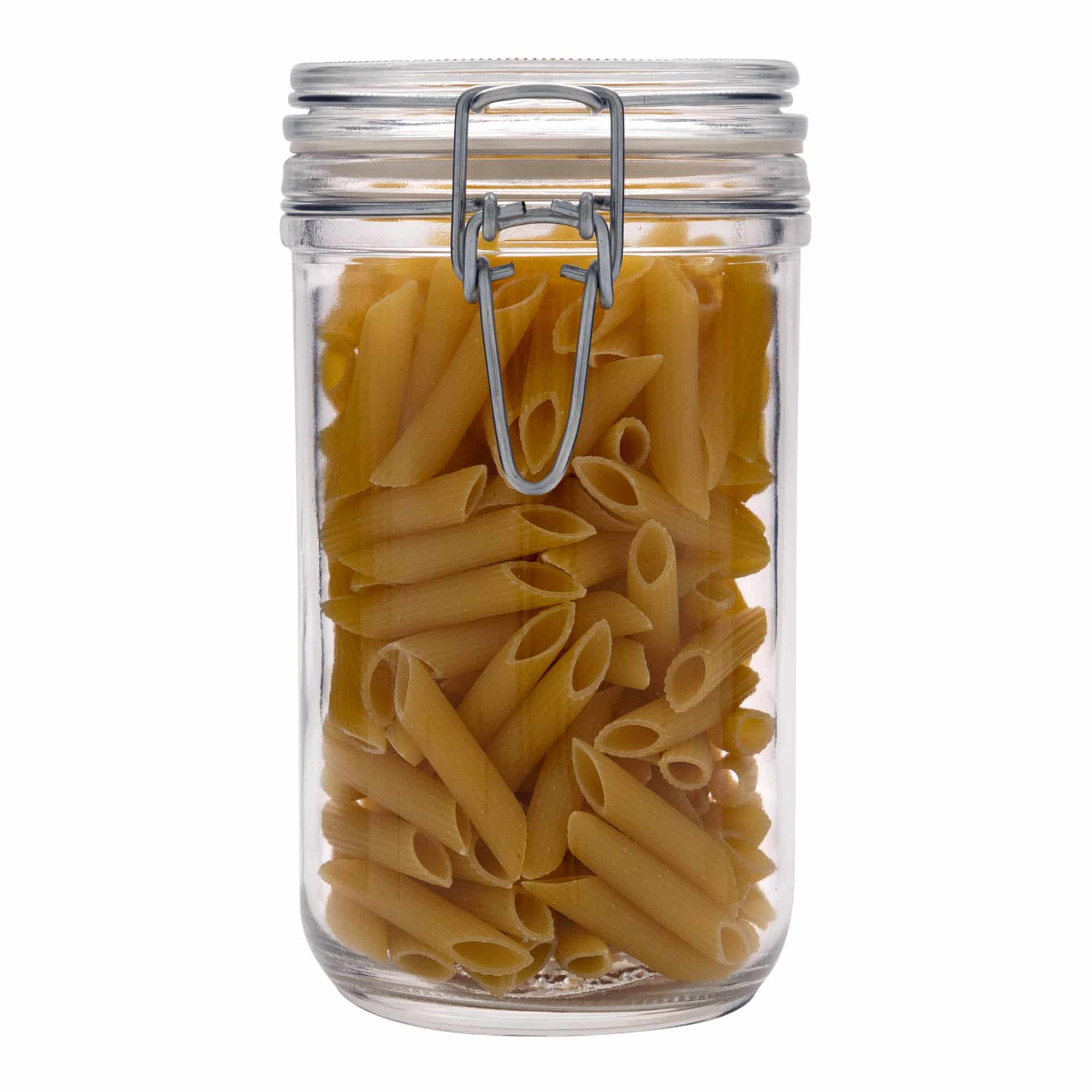 750 ml pohár so strmeňovým uzáverom „Fido“, hrdlo: strmeňový uzáver
