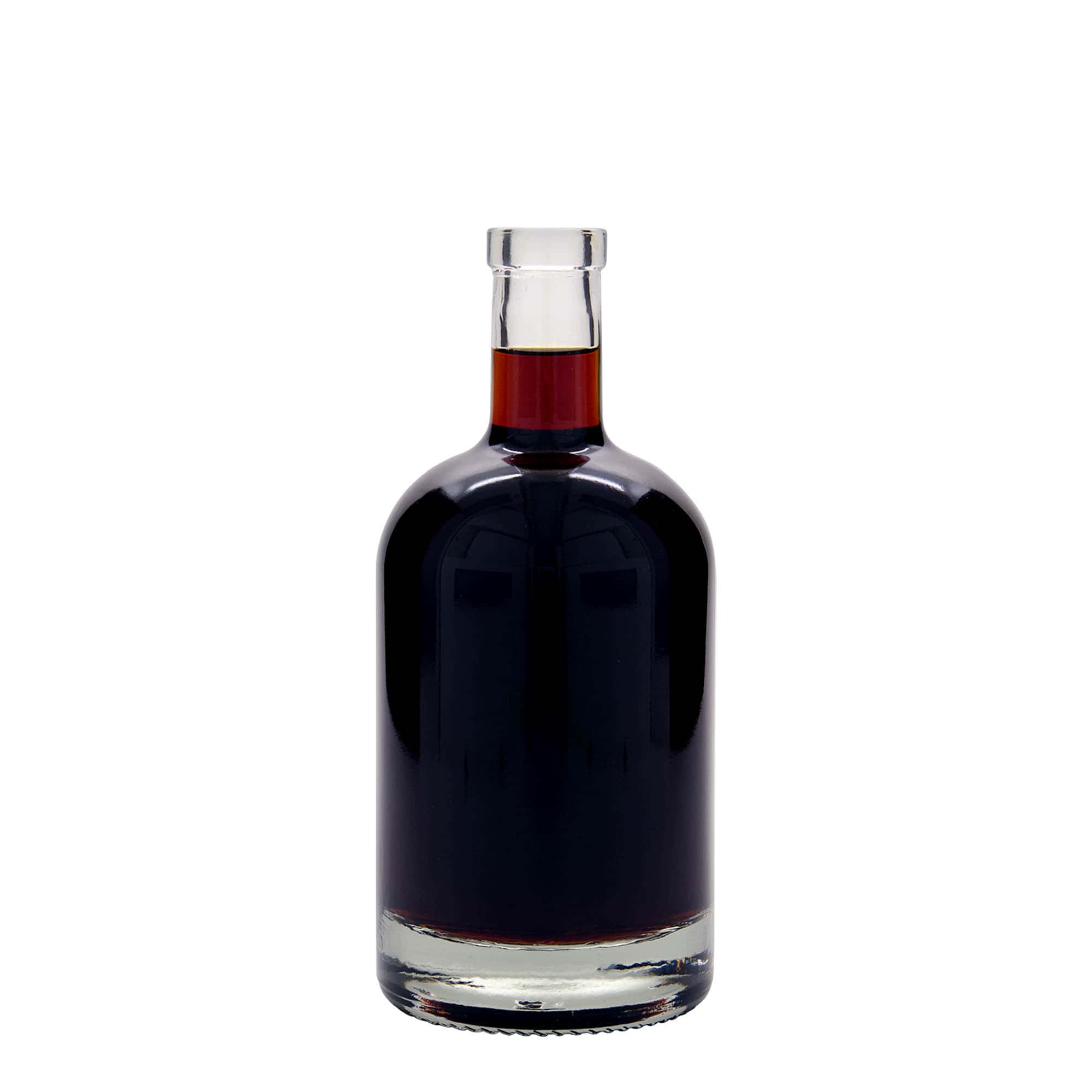 500 ml sklenená fľaša 'First Class', hrdlo: korok