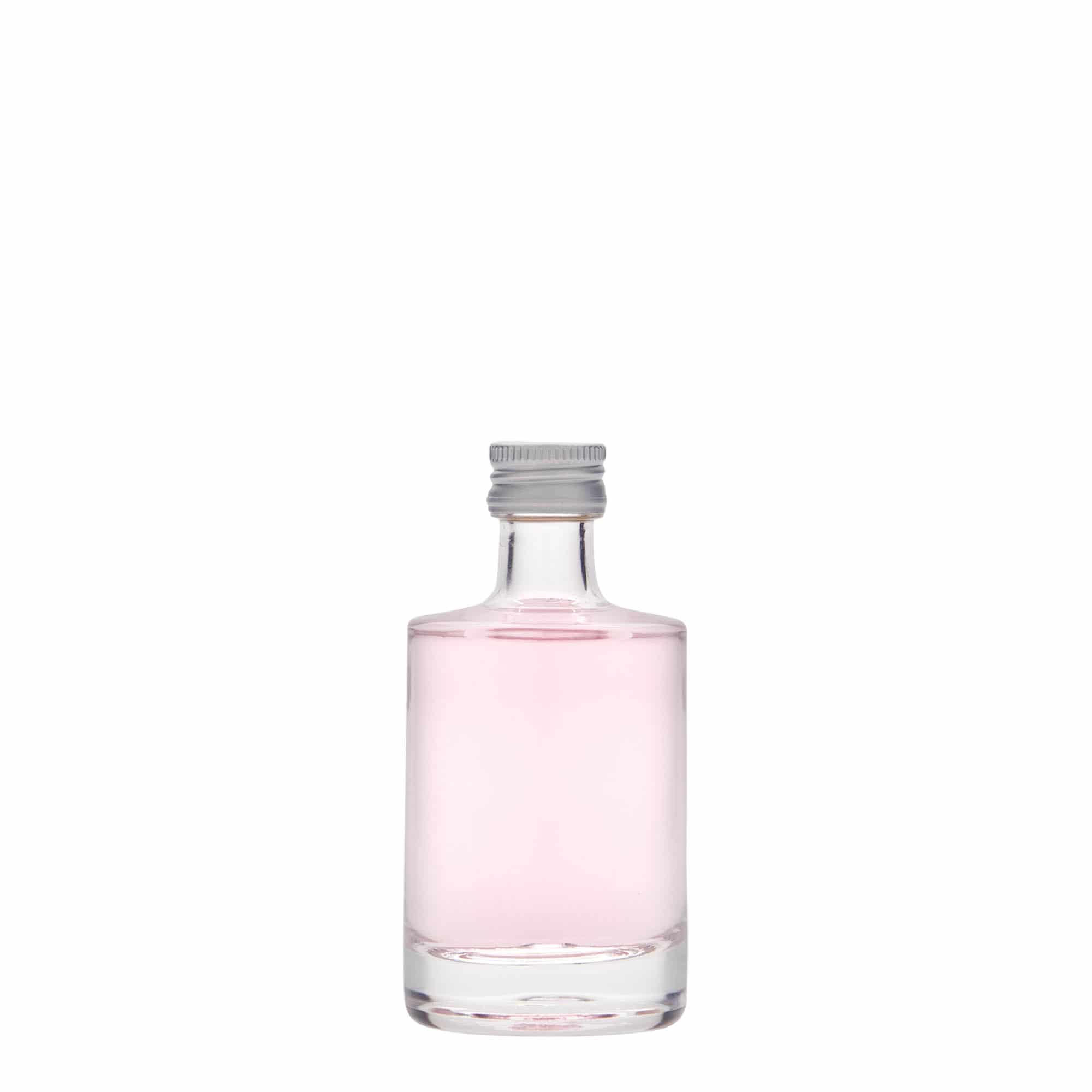 50 ml sklenená fľaša 'Aventura', hrdlo: PP 18 50 ml sklenená fľaša 'Aventura', hrdlo: PP 18