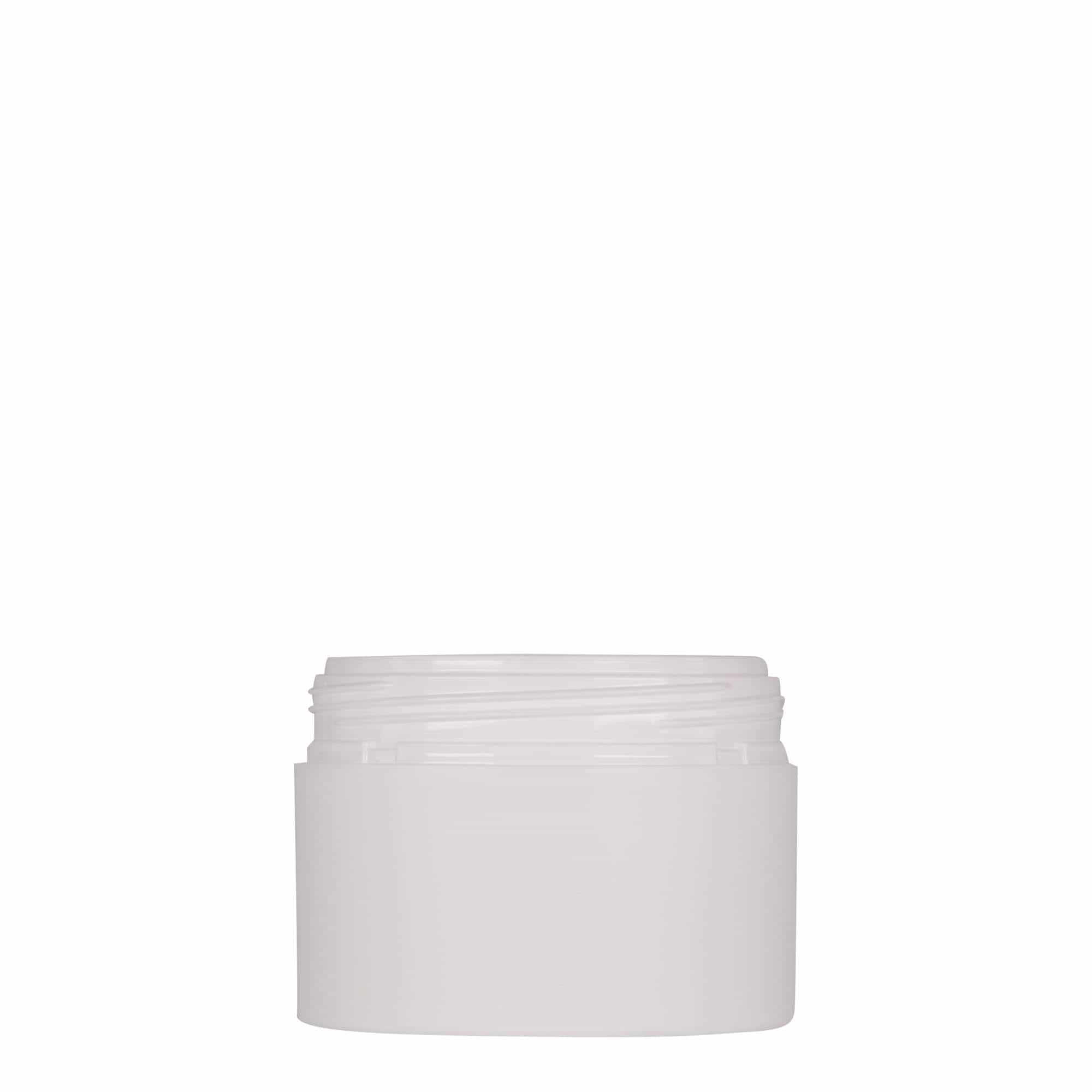 100 ml plastová dóza „Antonella“, PP, biela farba, hrdlo: skrutkovací uzáver 100 ml plastová dóza „Antonella“, PP, biela farba, hrdlo: skrutkovací uzáver