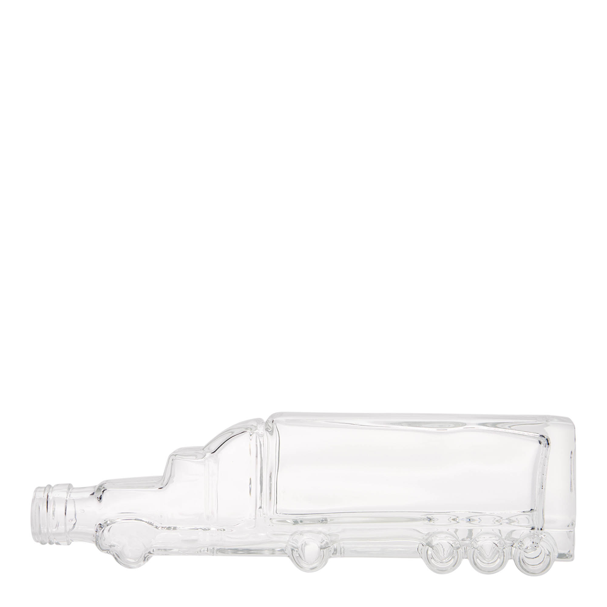 200 ml sklená fľaša „Kamión“, hrdlo: korok
