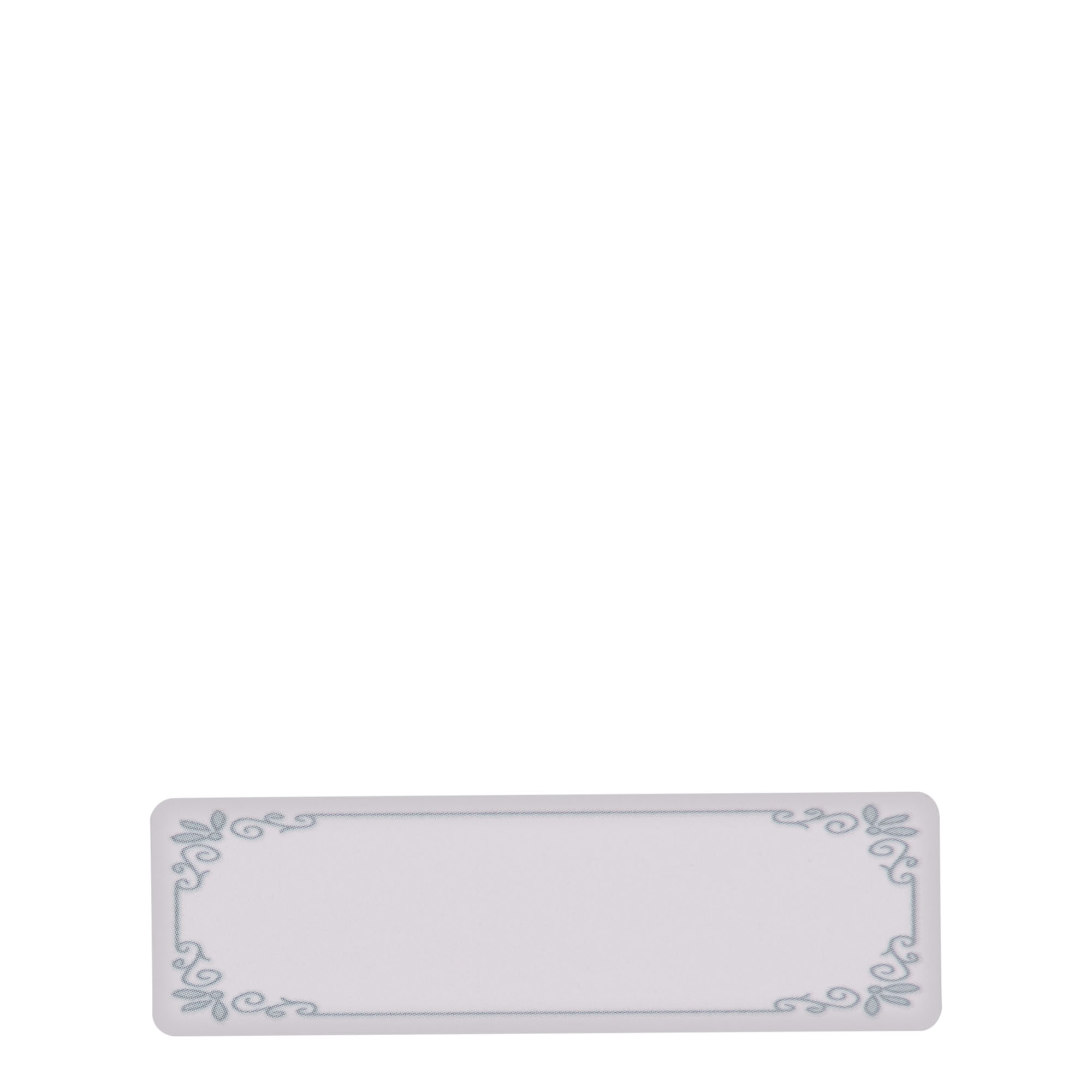 Zweckform etikety „Modrý rámček“, obdĺžnikové, papier, bielo-modré