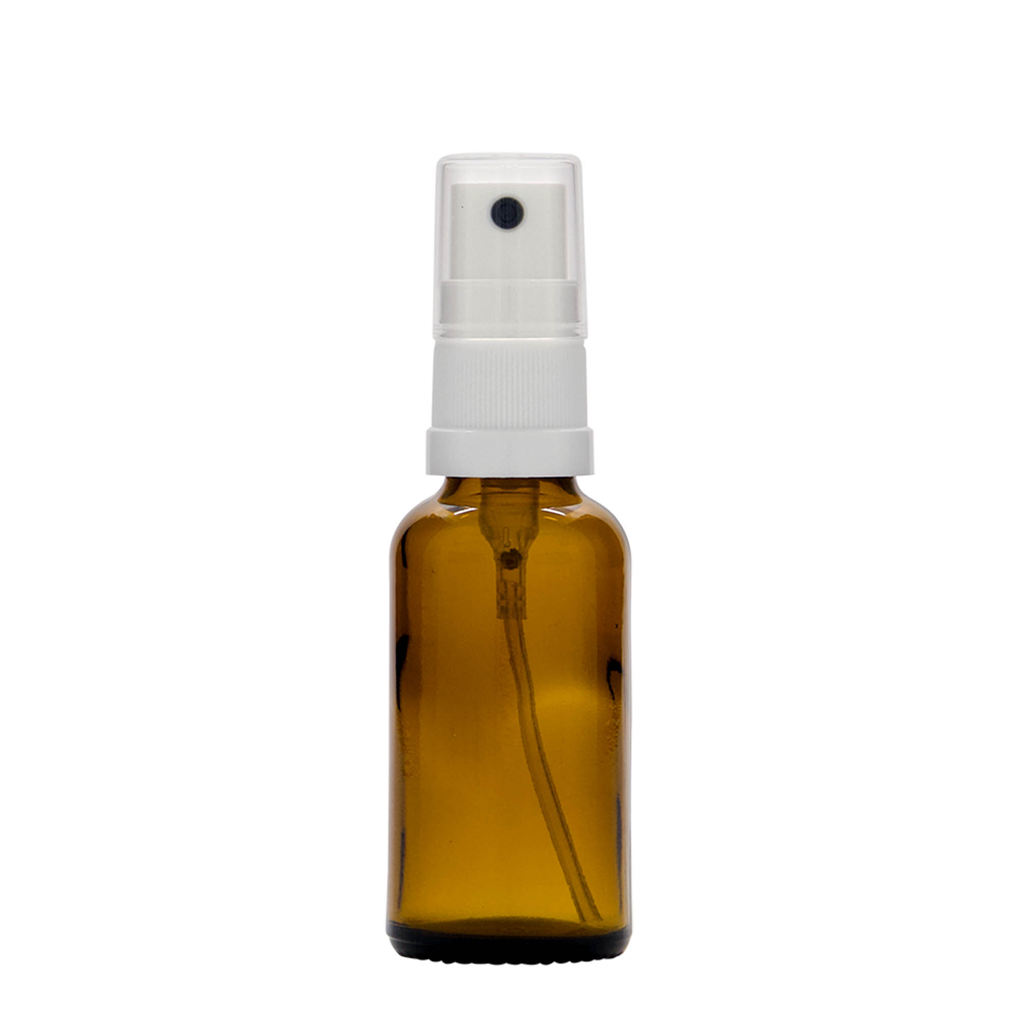30 ml rozprašovacia fľaša medicínska, sklo, hnedá, hrdlo: DIN 18 30 ml rozprašovacia fľaša medicínska, sklo, hnedá, hrdlo: DIN 18