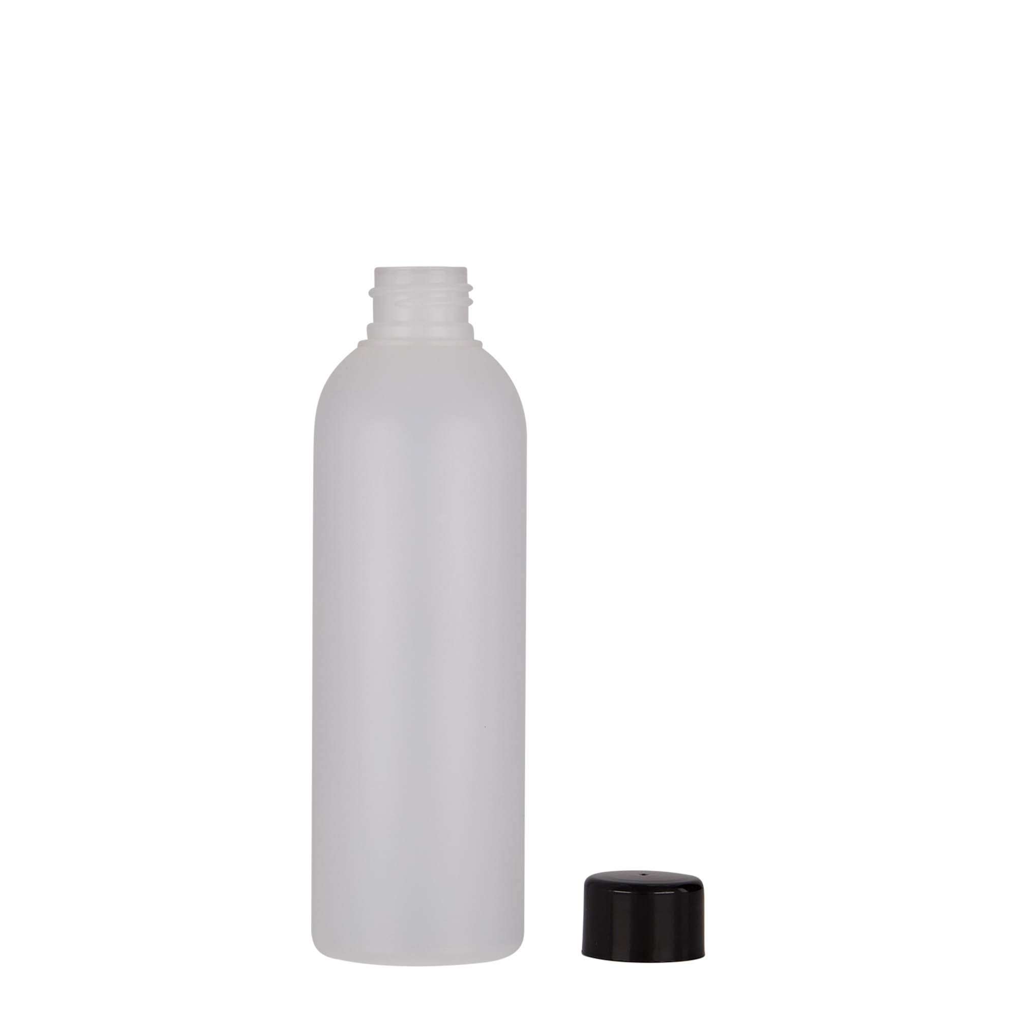 200 ml plastová fľaša 'Tuffy', HDPE, prírodná farba, hrdlo: 24/410 200 ml plastová fľaša 'Tuffy', HDPE, prírodná farba, hrdlo: 24/410