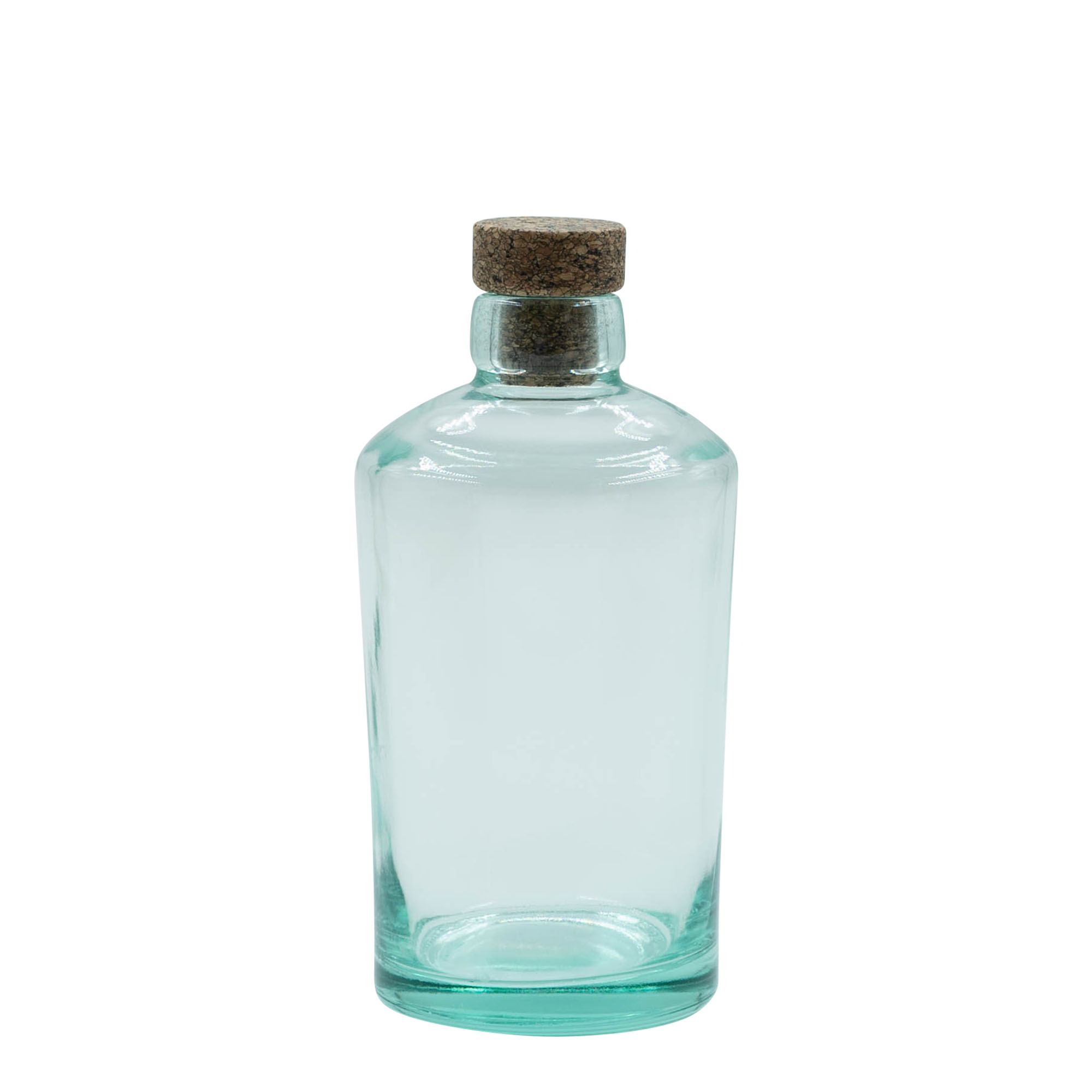 500 ml sklenená fľaša 'Barrel', hrdlo: korok 500 ml sklenená fľaša 'Barrel', hrdlo: korok