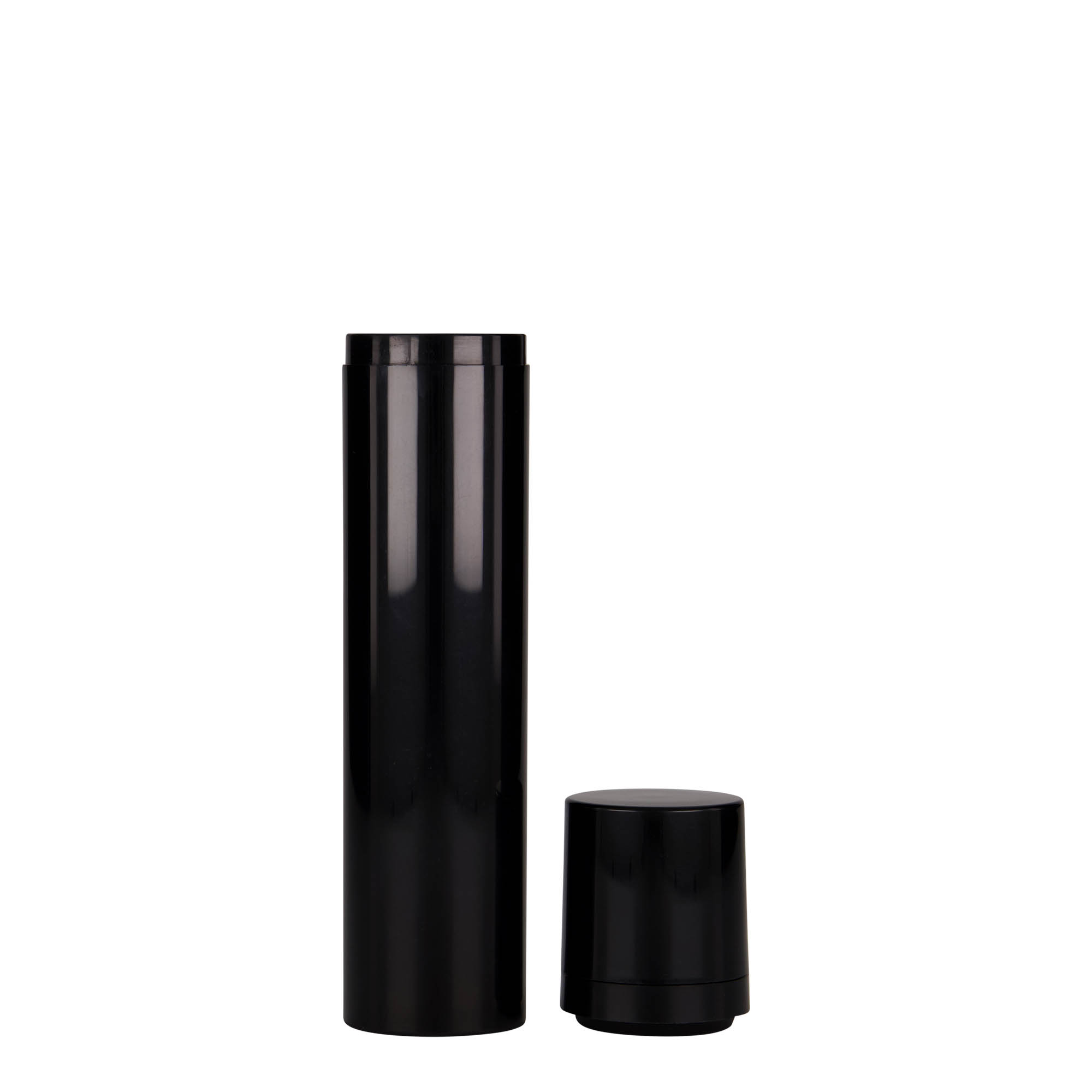 100 ml airless dávkovač 'Mezzo', PP-plast, čierny