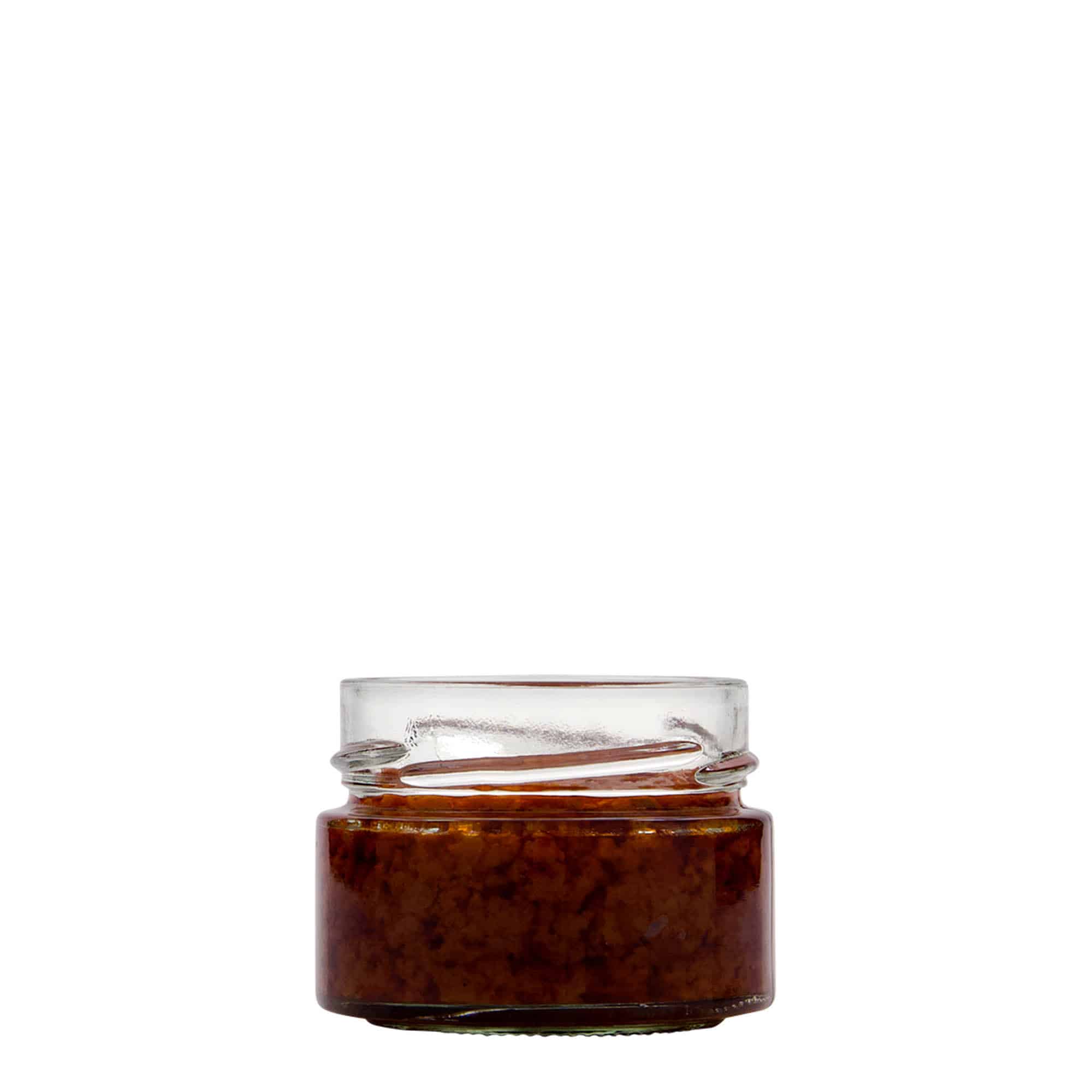 130 ml okrúhly pohár „Aurora“, hrdlo: deep twist off (DTO 66)