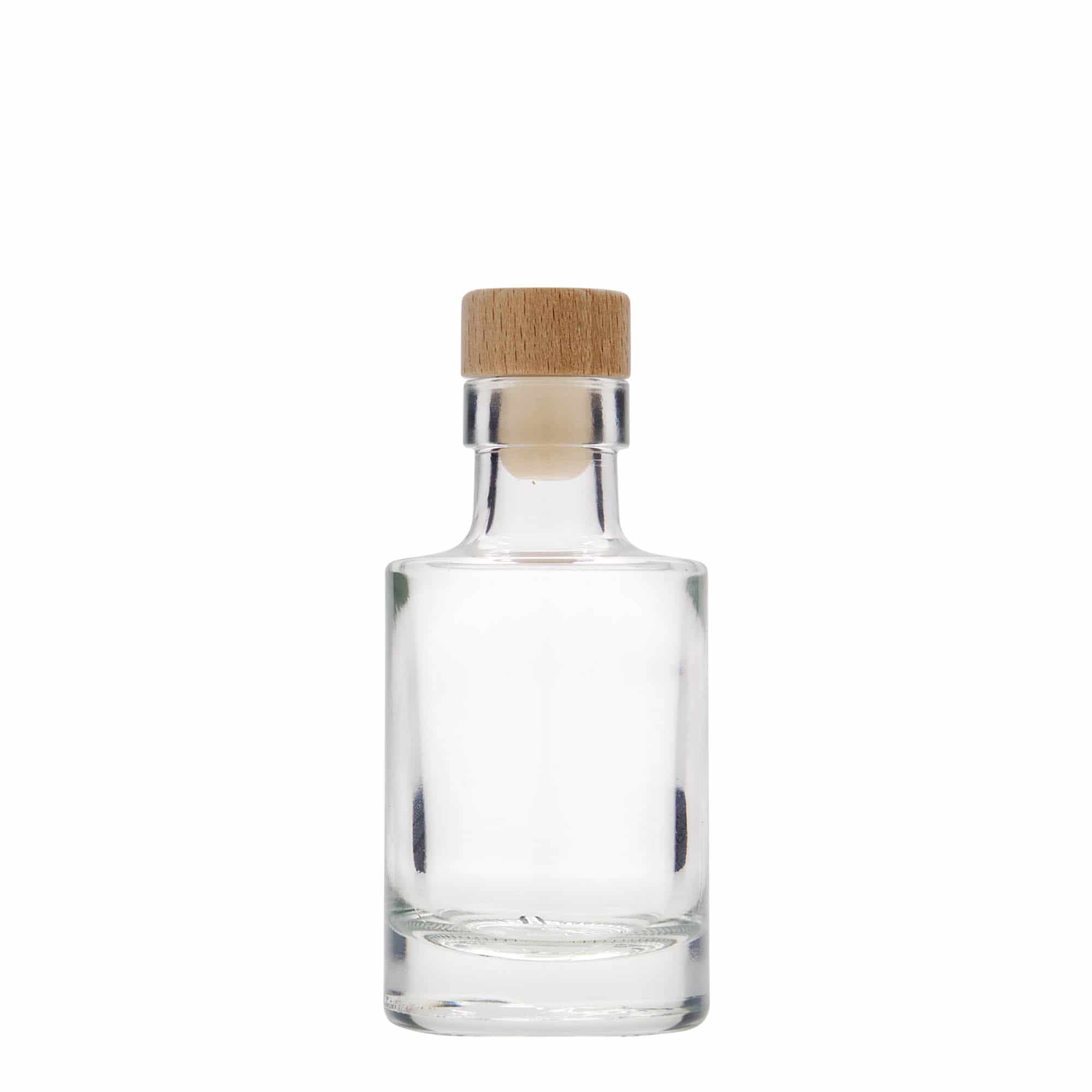 100 ml sklená fľaša „Aventura“, hrdlo: korok