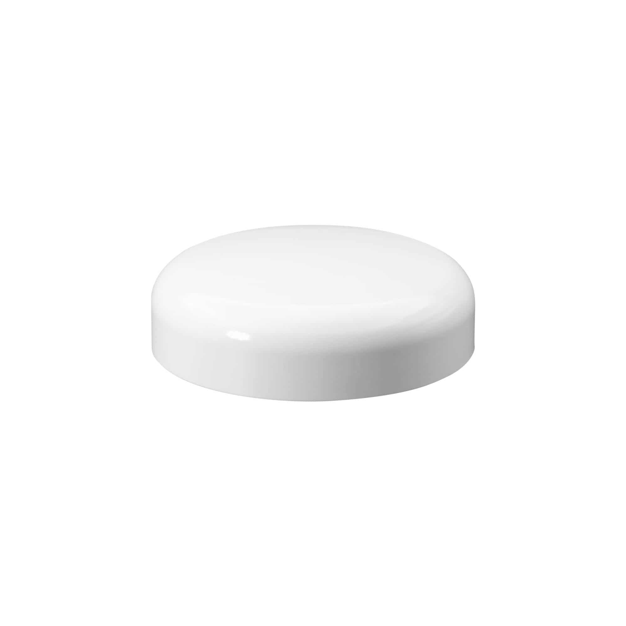 Skrutkovací uzáver pre 200 ml „Bianca“, PP plast, biela farba Skrutkovací uzáver pre 200 ml „Bianca“, PP plast, biela farba