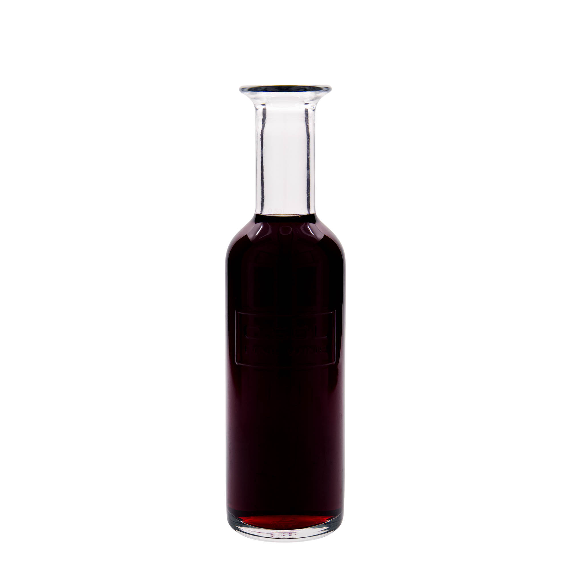 500 ml sklenená fľaša 'Optima Fine Wine', hrdlo: korok