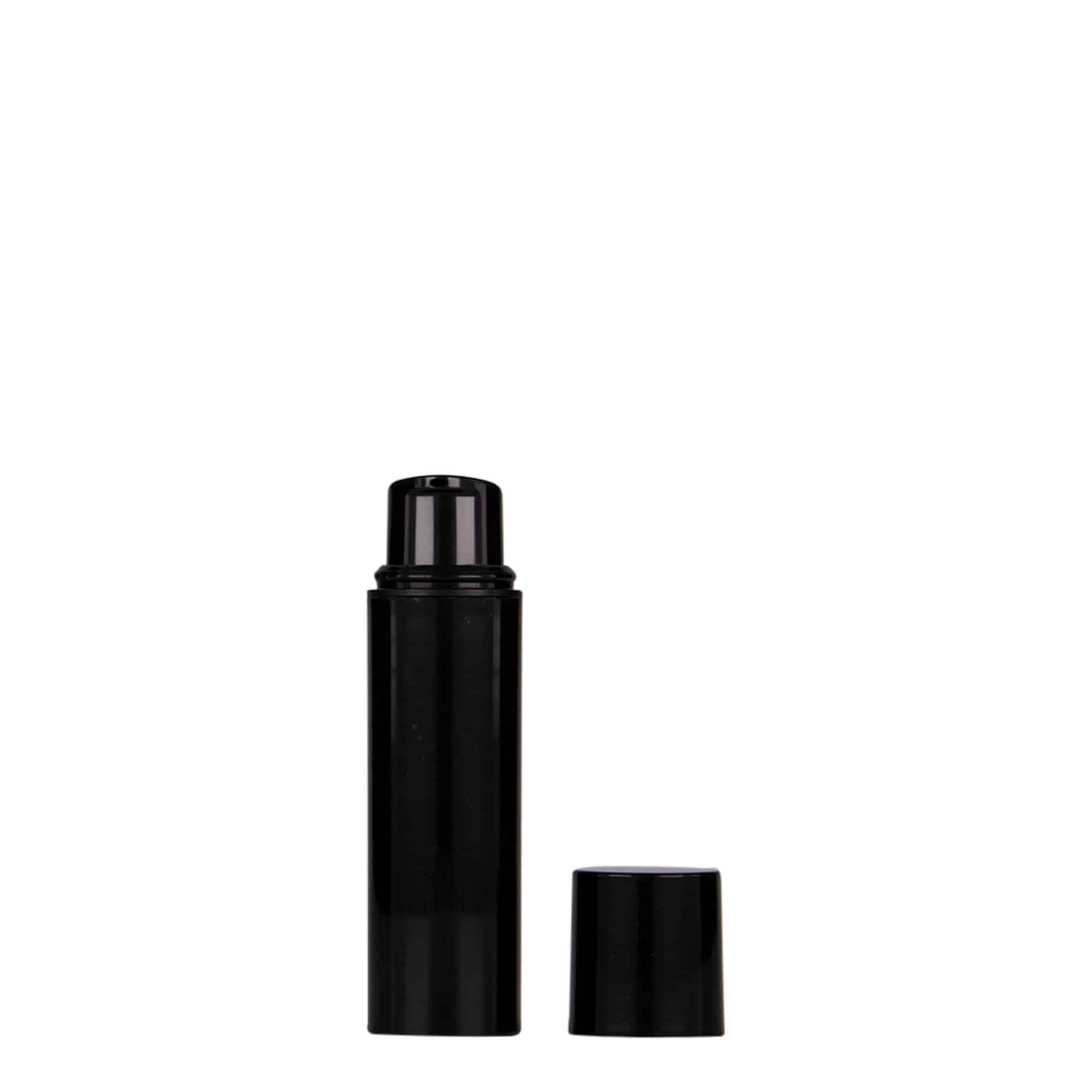 10 ml bezvzduchový dávkovač 'Nano', PP-plast, čierny