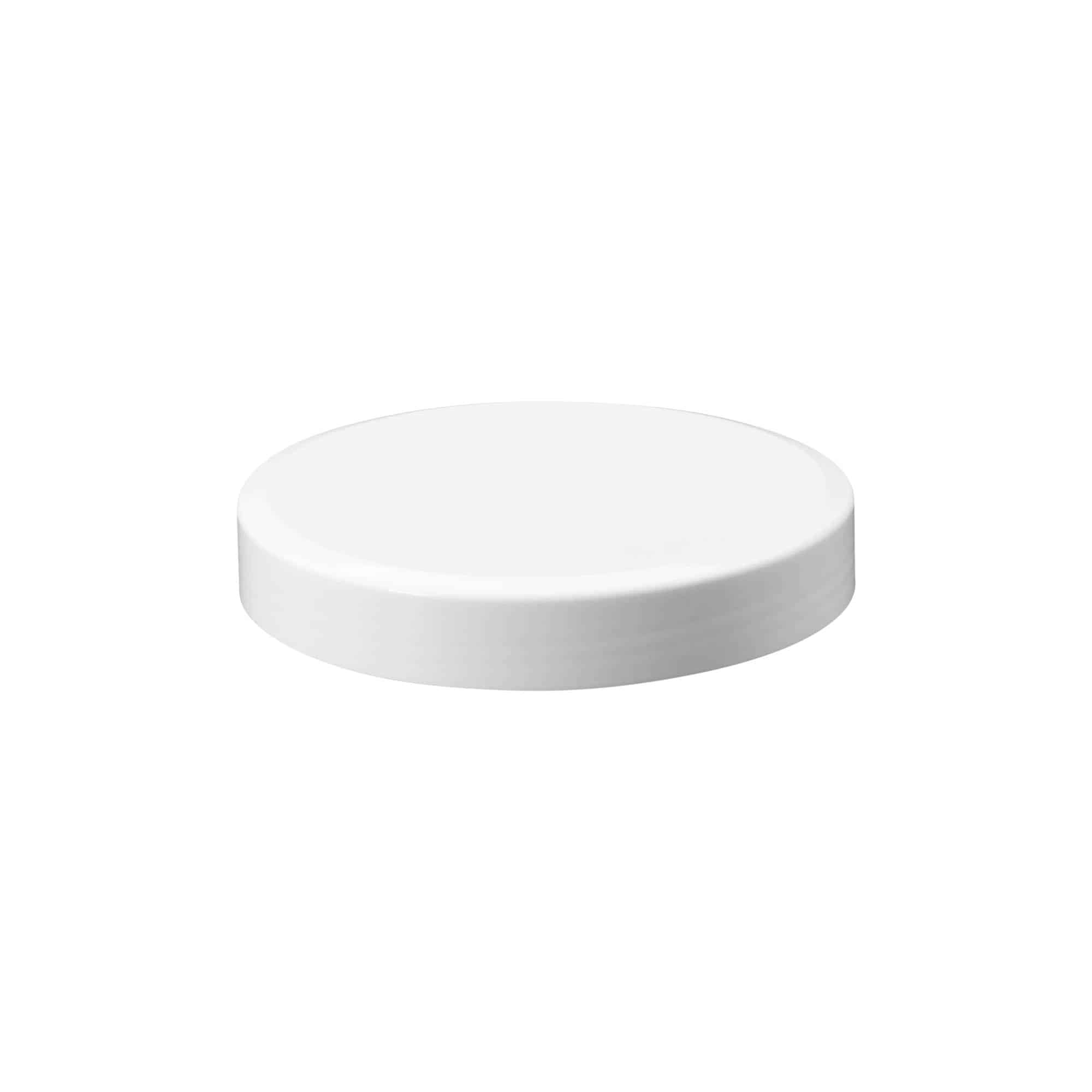 Skrutkovací uzáver „White Line“ 250 ml, PP plast, biela farba