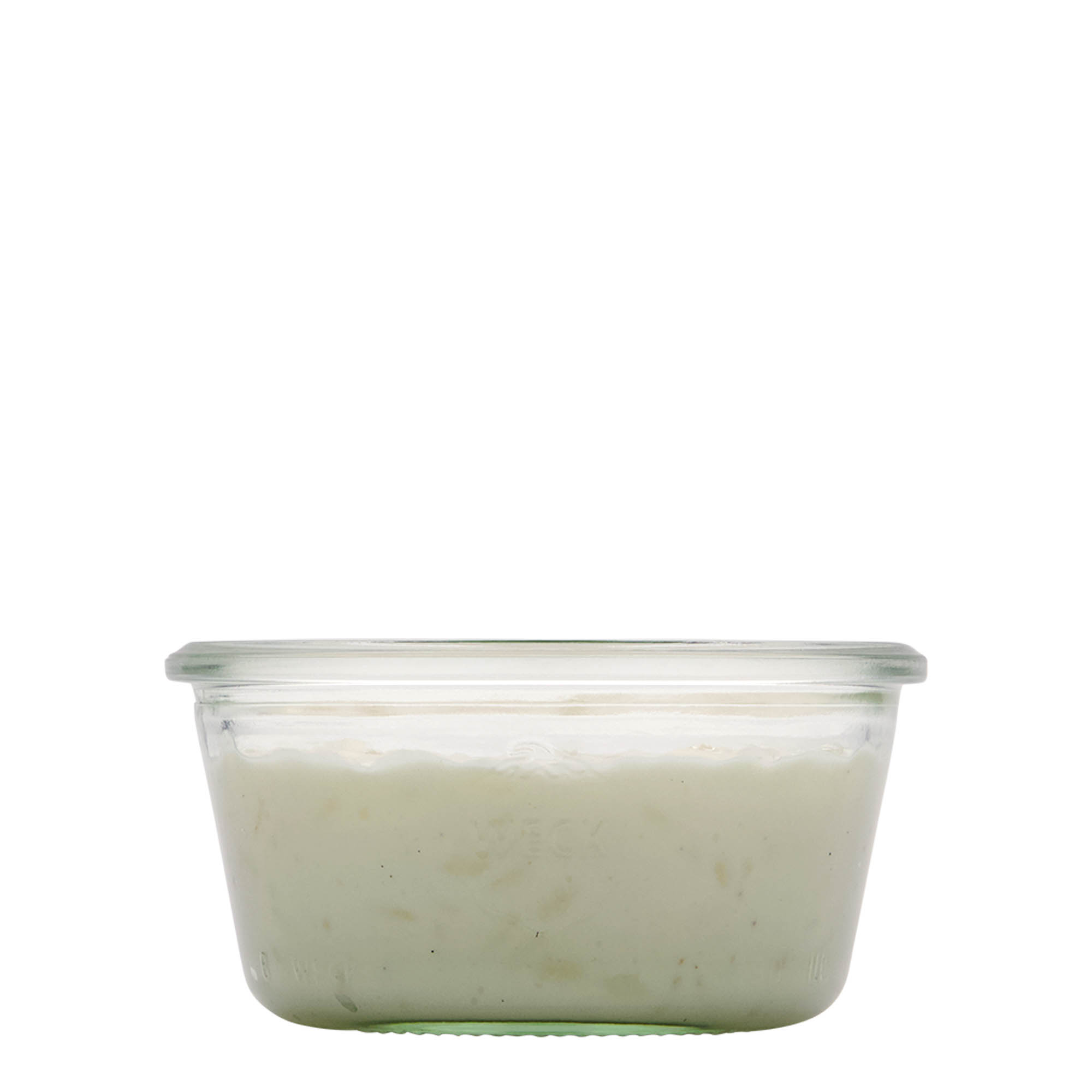 290 ml WECK-pohár na zvrhnutie, otvor: okrúhly okraj