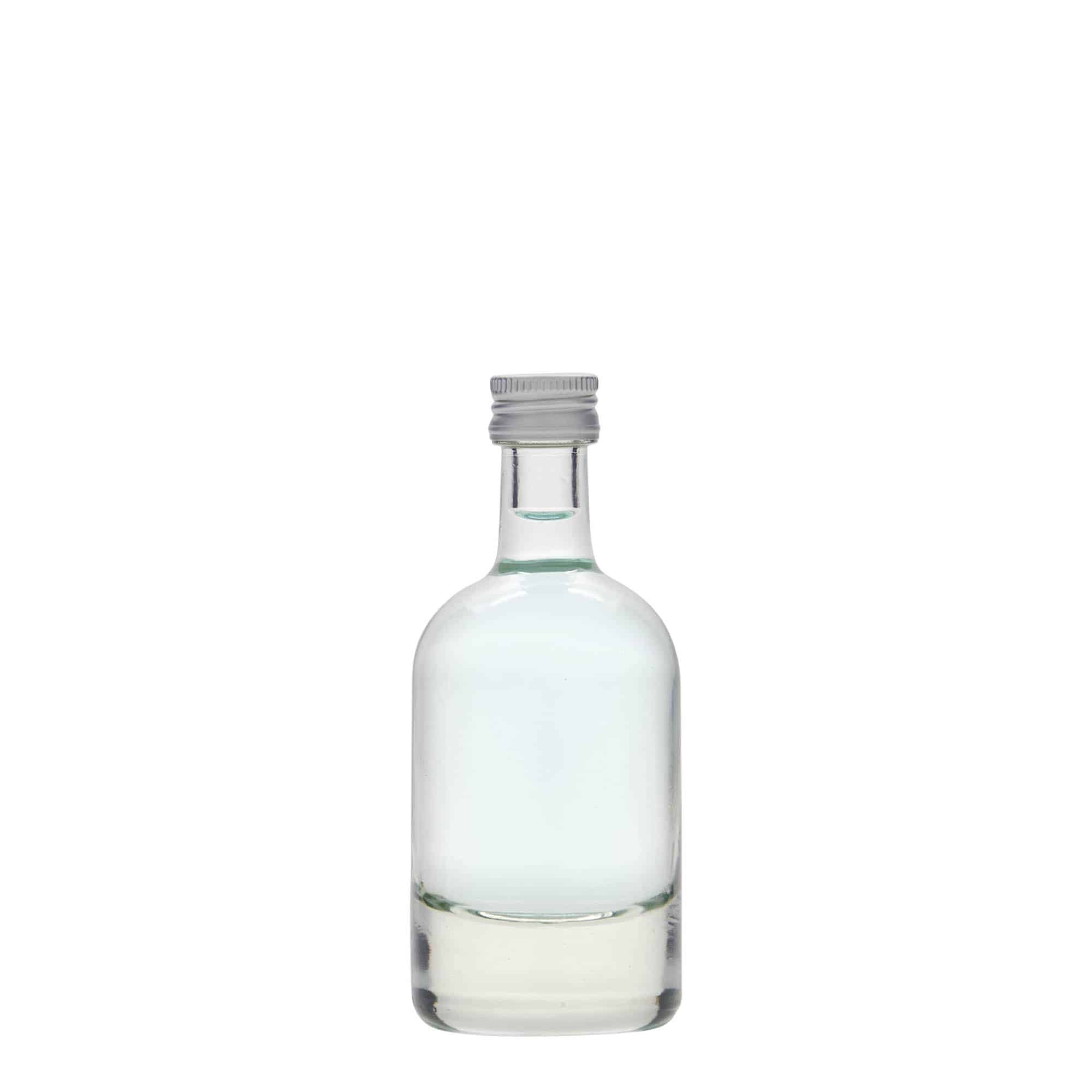 50 ml sklenená fľaša 'Linea Uno', hrdlo: PP 18 50 ml sklenená fľaša 'Linea Uno', hrdlo: PP 18
