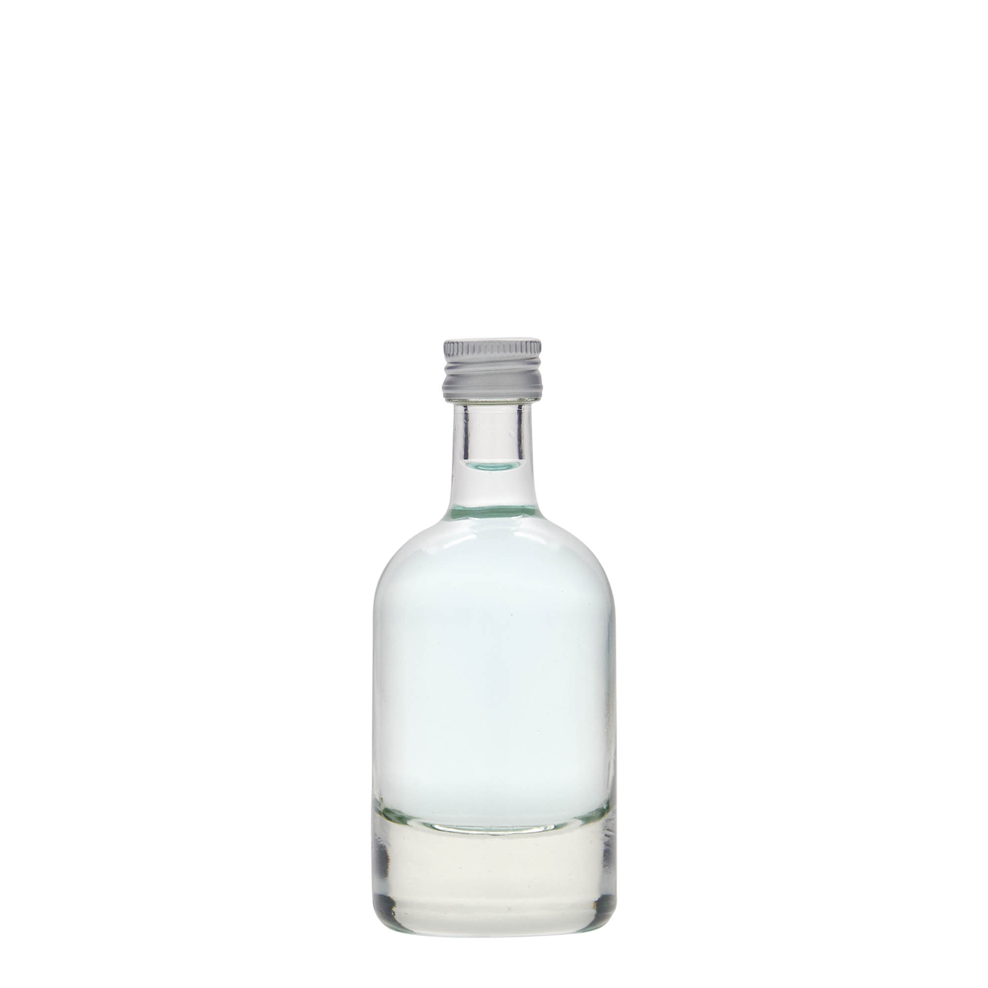 50 ml sklenená fľaša 'Linea Uno', hrdlo: PP 18 50 ml sklenená fľaša 'Linea Uno', hrdlo: PP 18
