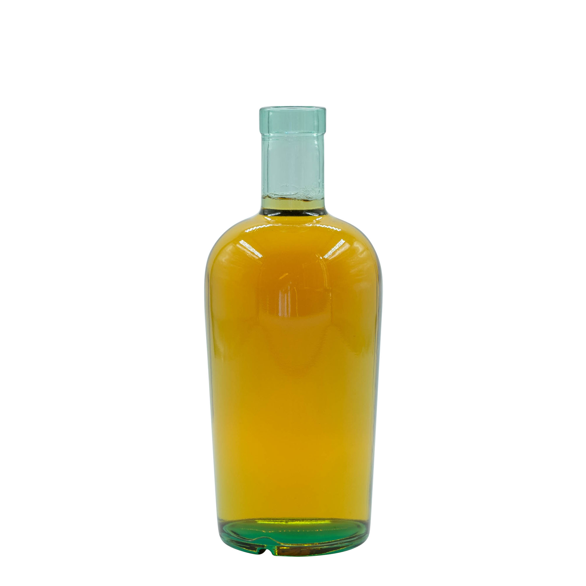 700 ml sklenená fľaša 'Teo Light', hrdlo: korkové