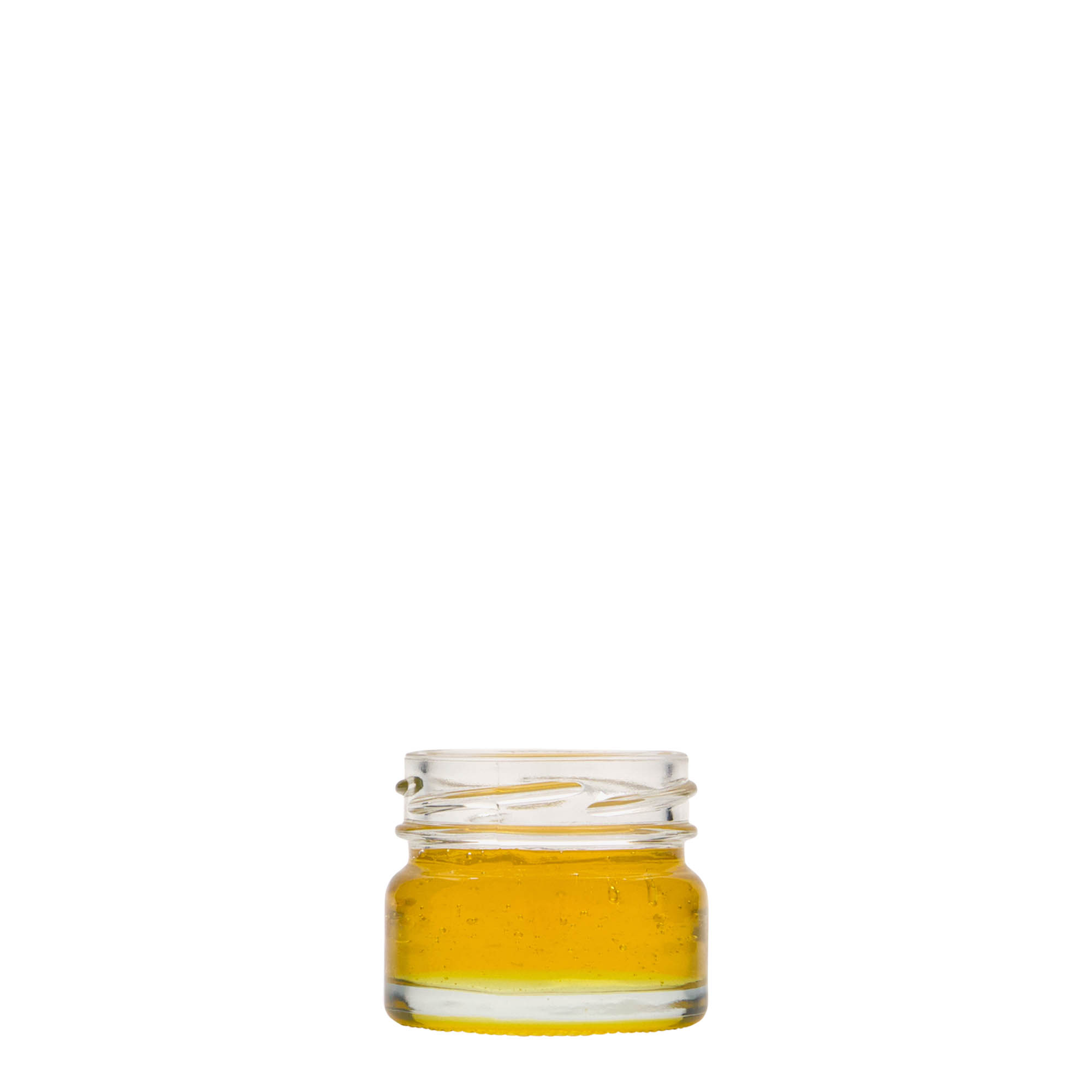 30 ml ploché okrúhle sklo, hrdlo: Twist-Off (TO 43)