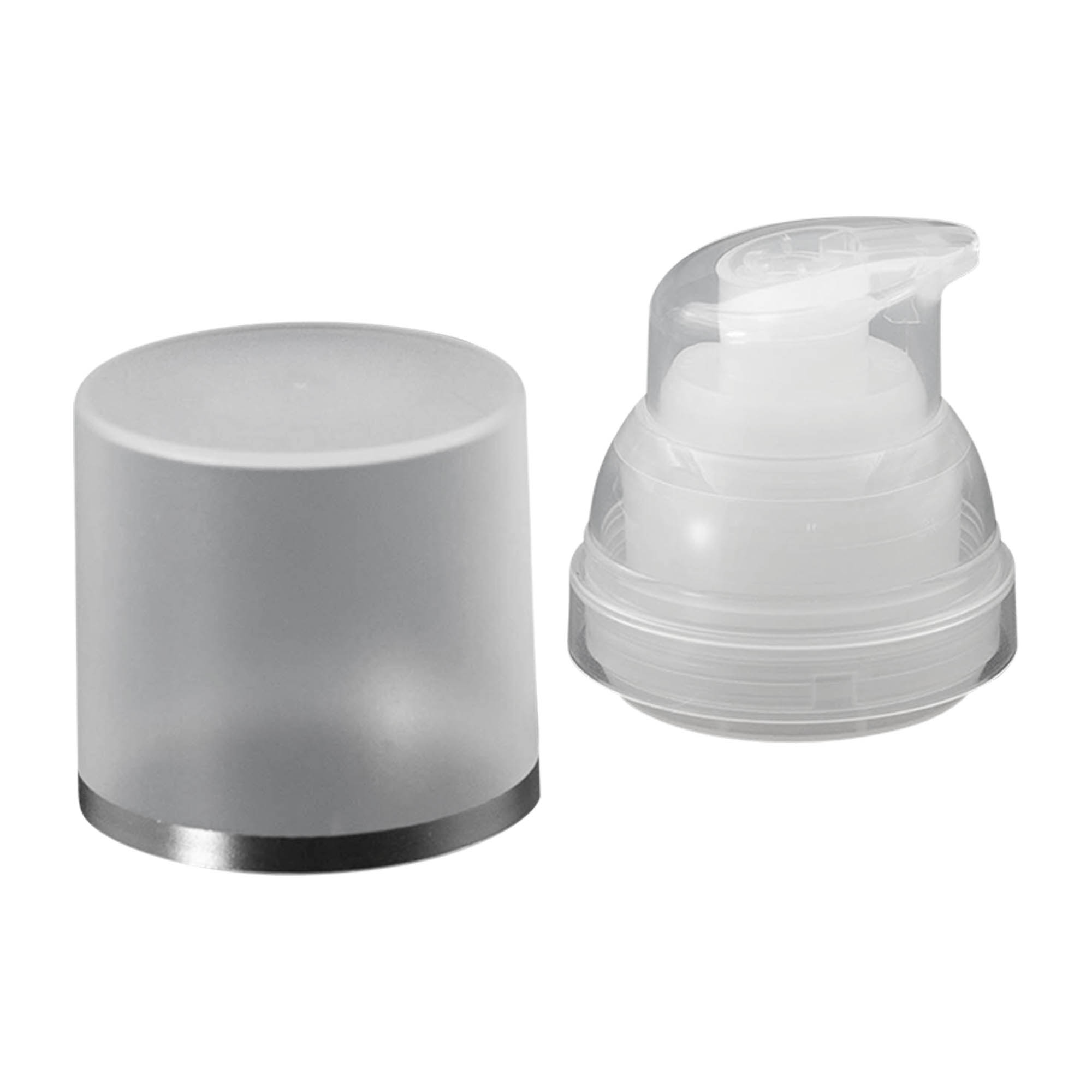 Airless dávkovacia pumpa „Mezzo“, PP-plast, prírodná Airless dávkovacia pumpa „Mezzo“, PP-plast, prírodná