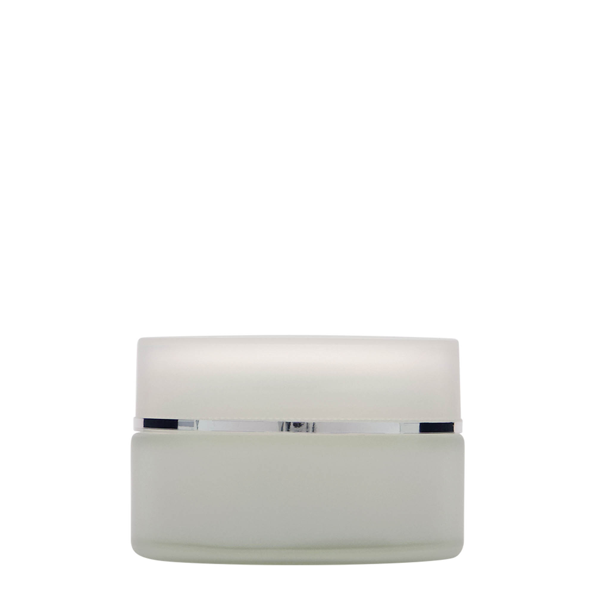 100 ml téglik 'Platin Edition', sklo, matné, hrdlo: závitové uzáver 100 ml téglik 'Platin Edition', sklo, matné, hrdlo: závitové uzáver