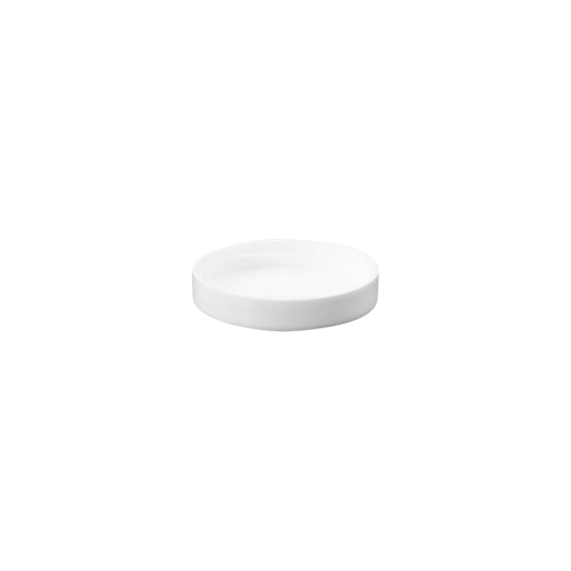 Skrutkovací uzáver 'White Line' 6ml, PP-plast, biely