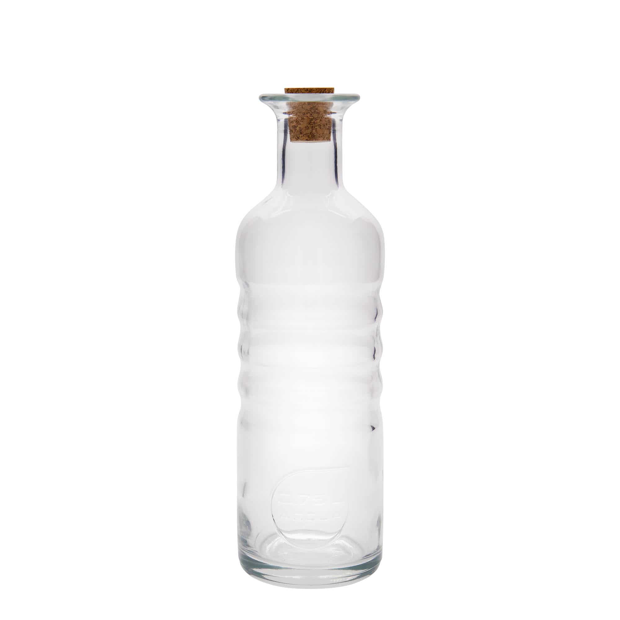 750 ml sklená fľaša „Optima Acqua“, hrdlo: korok