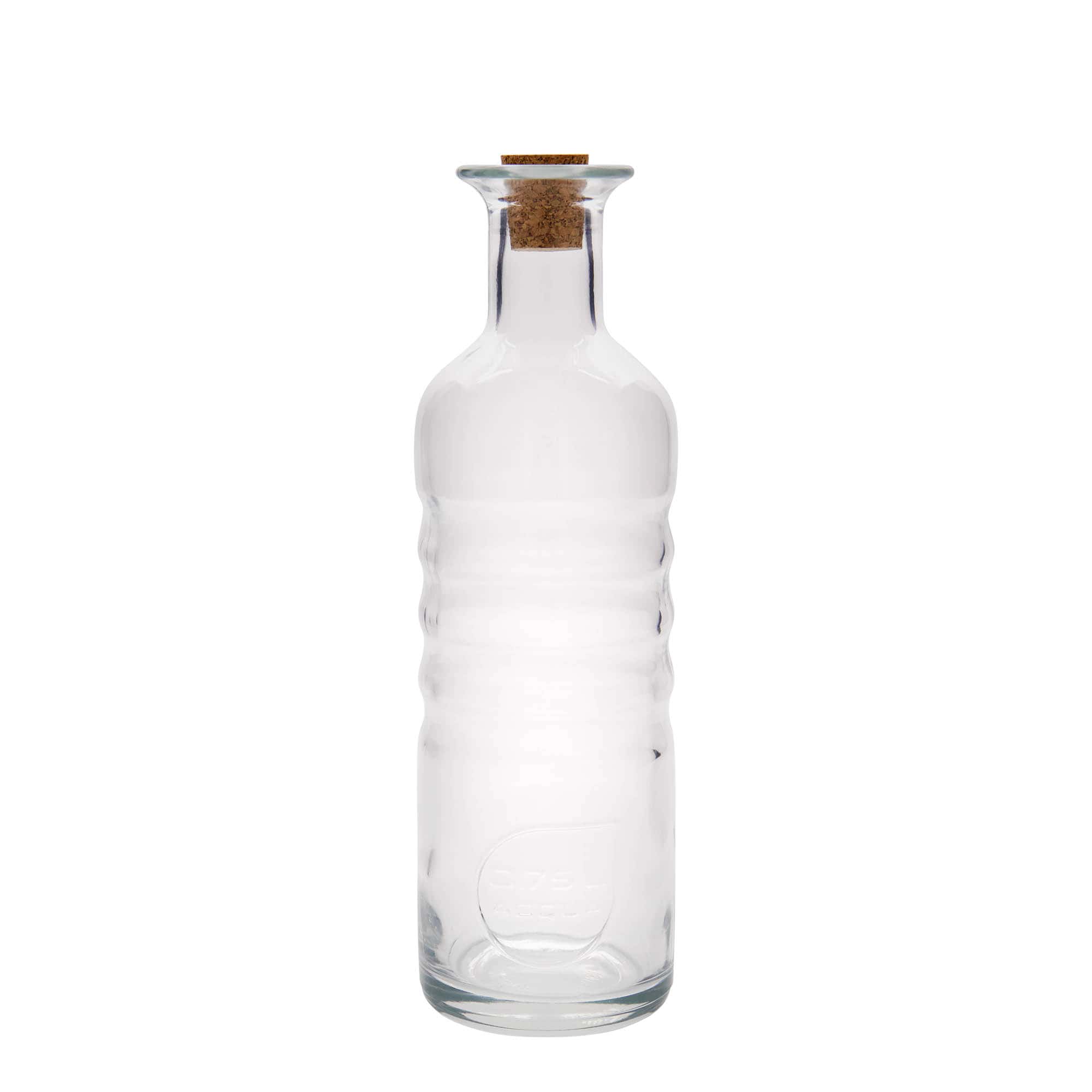 750 ml sklenená fľaša 'Optima Acqua', hrdlo: korok 750 ml sklenená fľaša 'Optima Acqua', hrdlo: korok