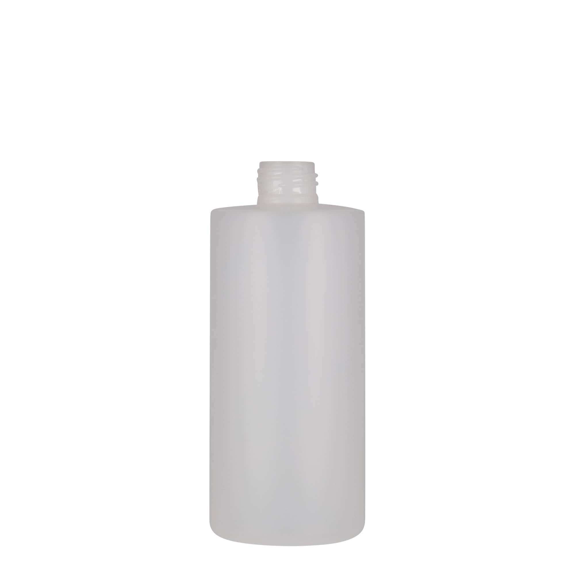300 ml plastová fľaša „Pípa“, HDPE, biela farba, hrdlo: GPI 24/410 300 ml plastová fľaša „Pípa“, HDPE, biela farba, hrdlo: GPI 24/410