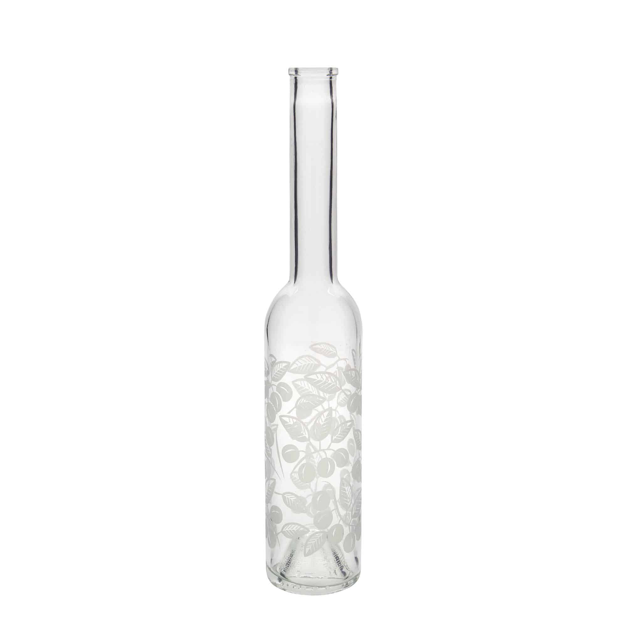 350 ml sklená fľaša „Opera“, motív: mirabelky, hrdlo: korok 350 ml sklená fľaša „Opera“, motív: mirabelky, hrdlo: korok