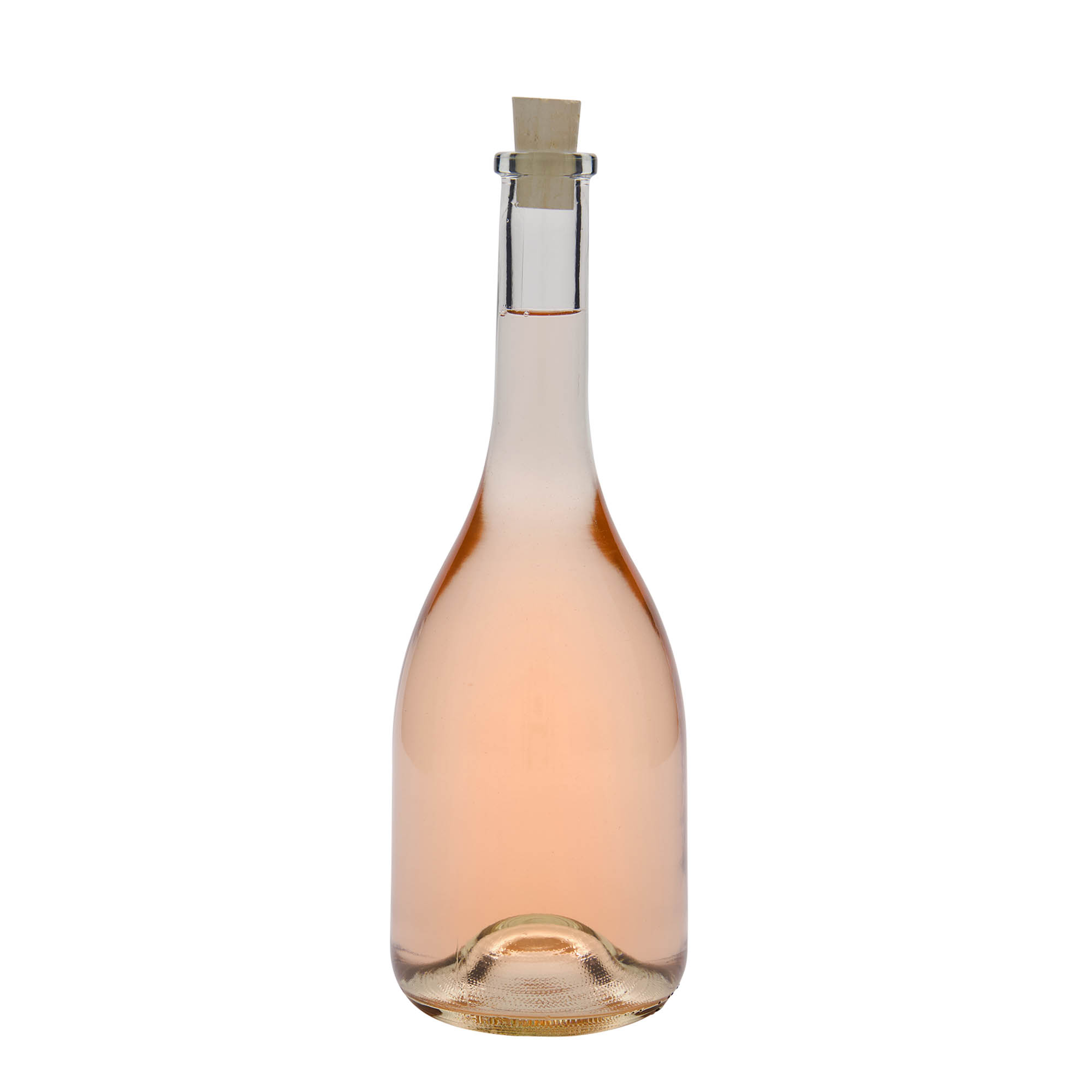 750 ml sklenená fľaša 'Rustica', hrdlo: korok