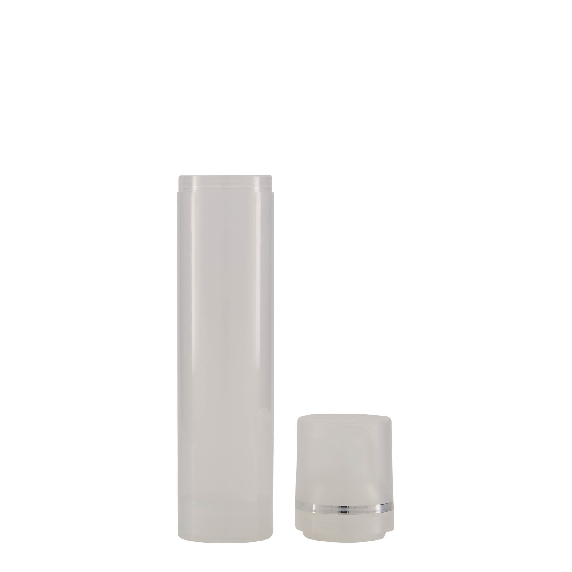 100 ml bezvzduchový dávkovač 'Mezzo', PP-plast, prírodný 100 ml bezvzduchový dávkovač 'Mezzo', PP-plast, prírodný
