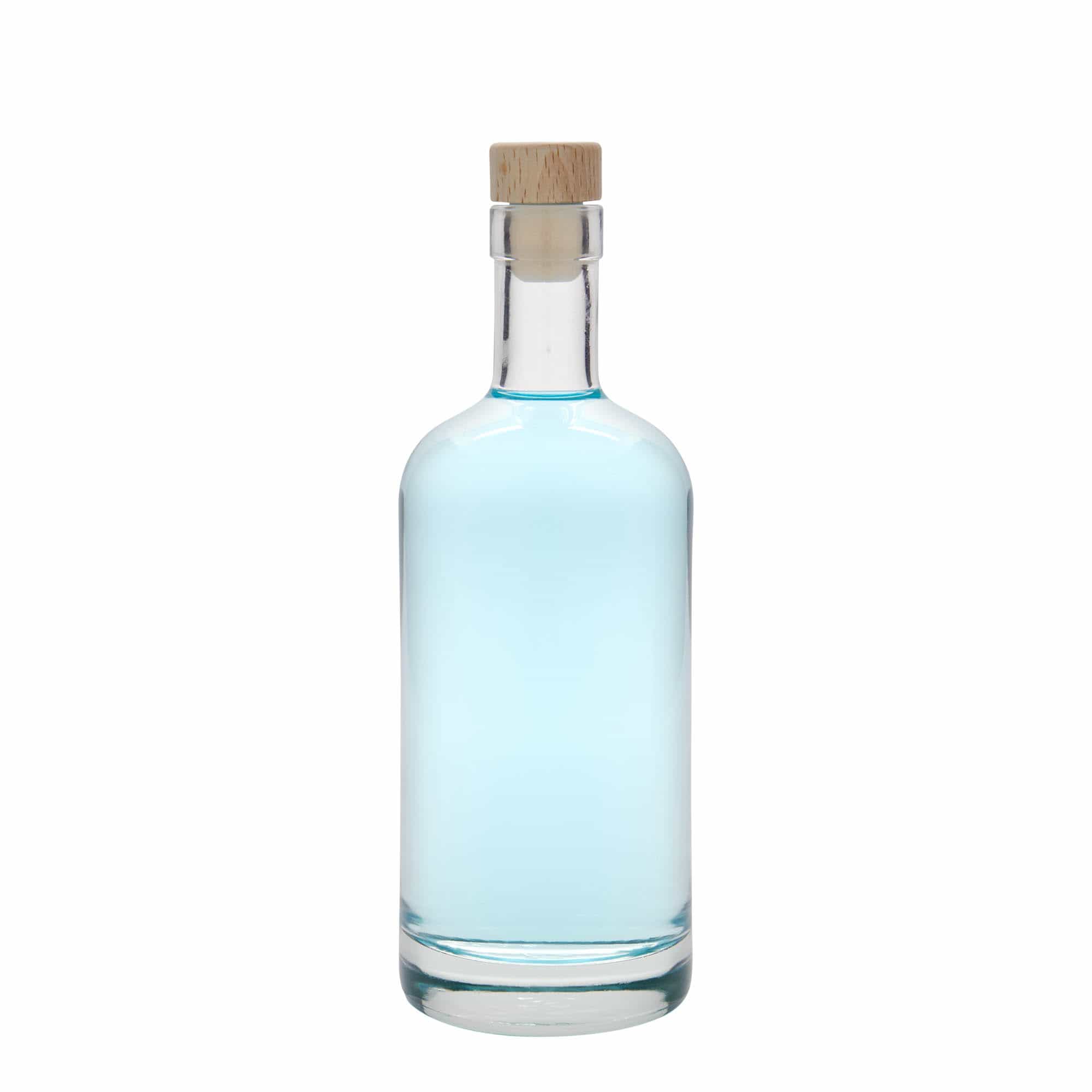 500 ml sklená fľaša „Linea Uno“, hrdlo: korok