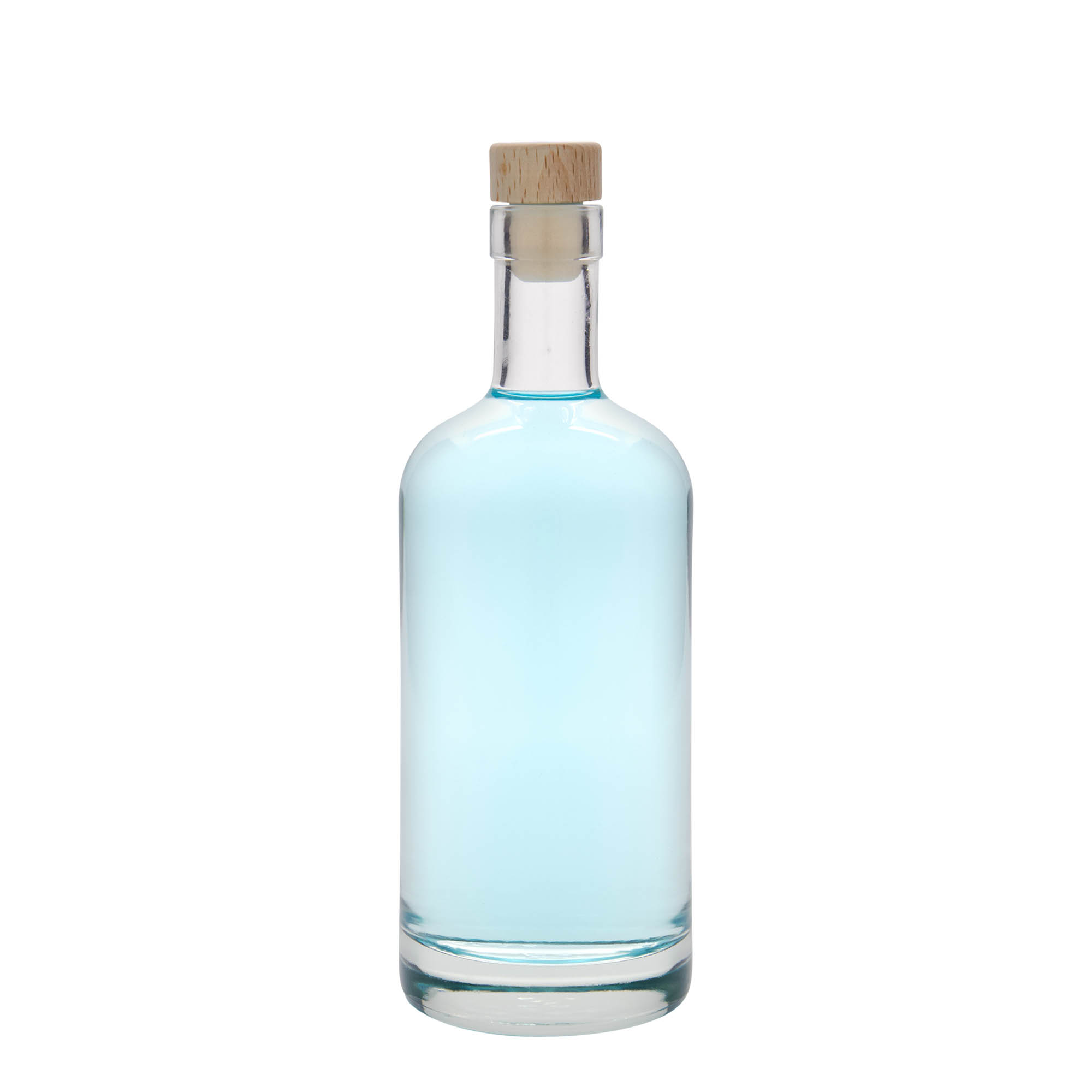 500 ml sklenená fľaša 'Linea Uno', hrdlo: korok