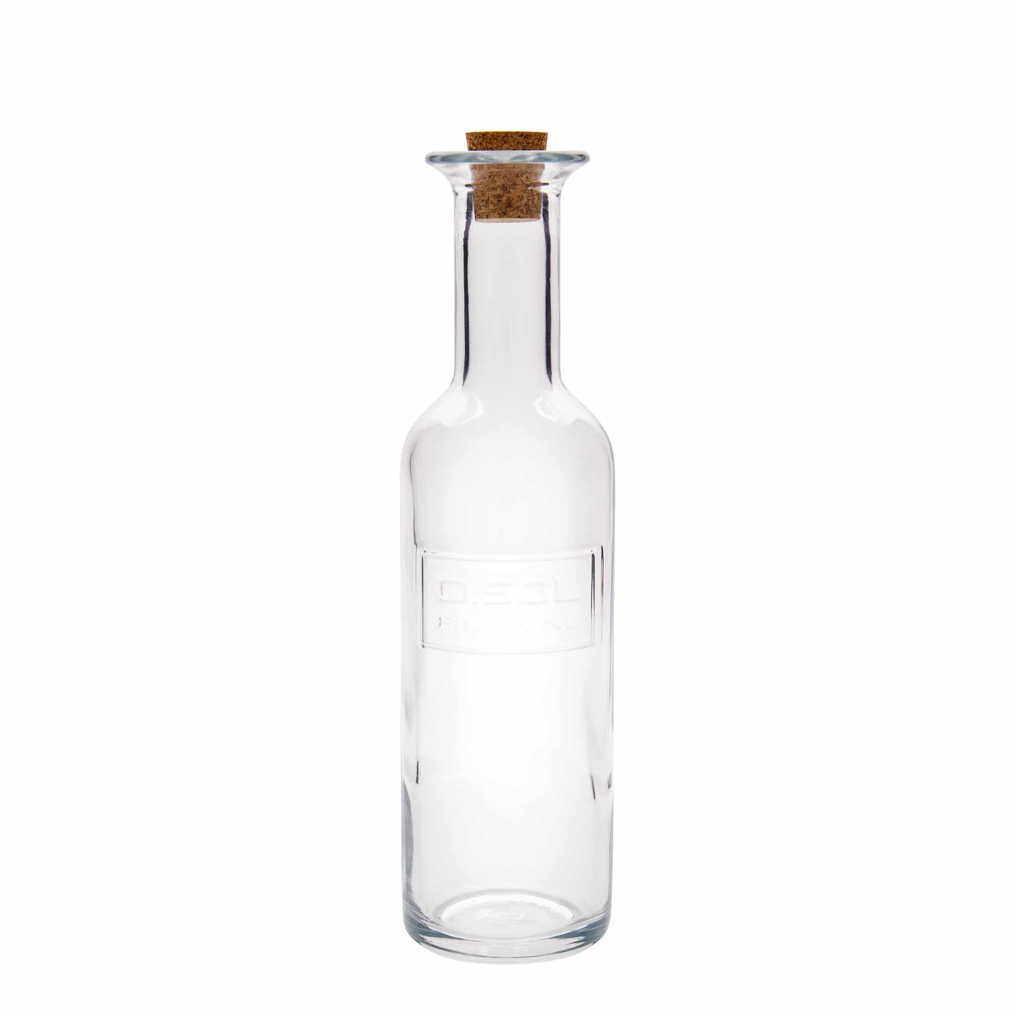 500 ml sklená fľaša „Optima Fine Wine“, hrdlo: korok