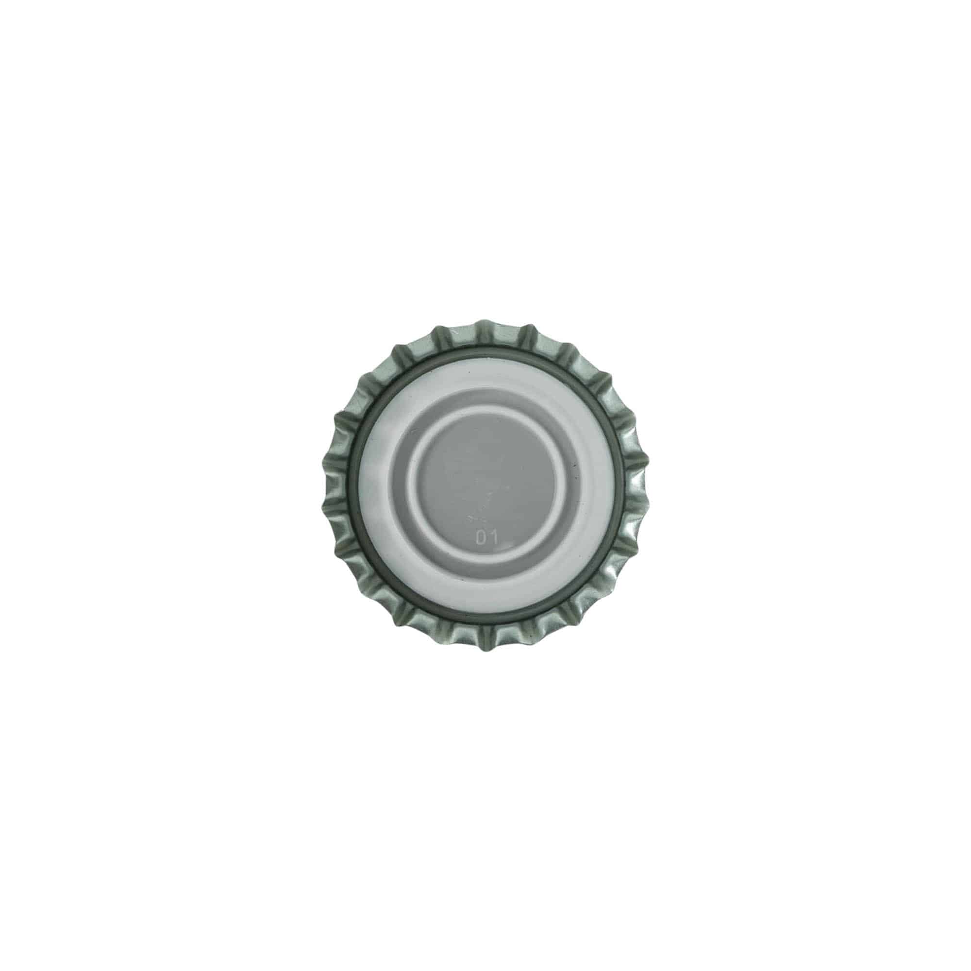 Korunkové uzávery 29 mm, kovové, čierne Korunkové uzávery 29 mm, kovové, čierne