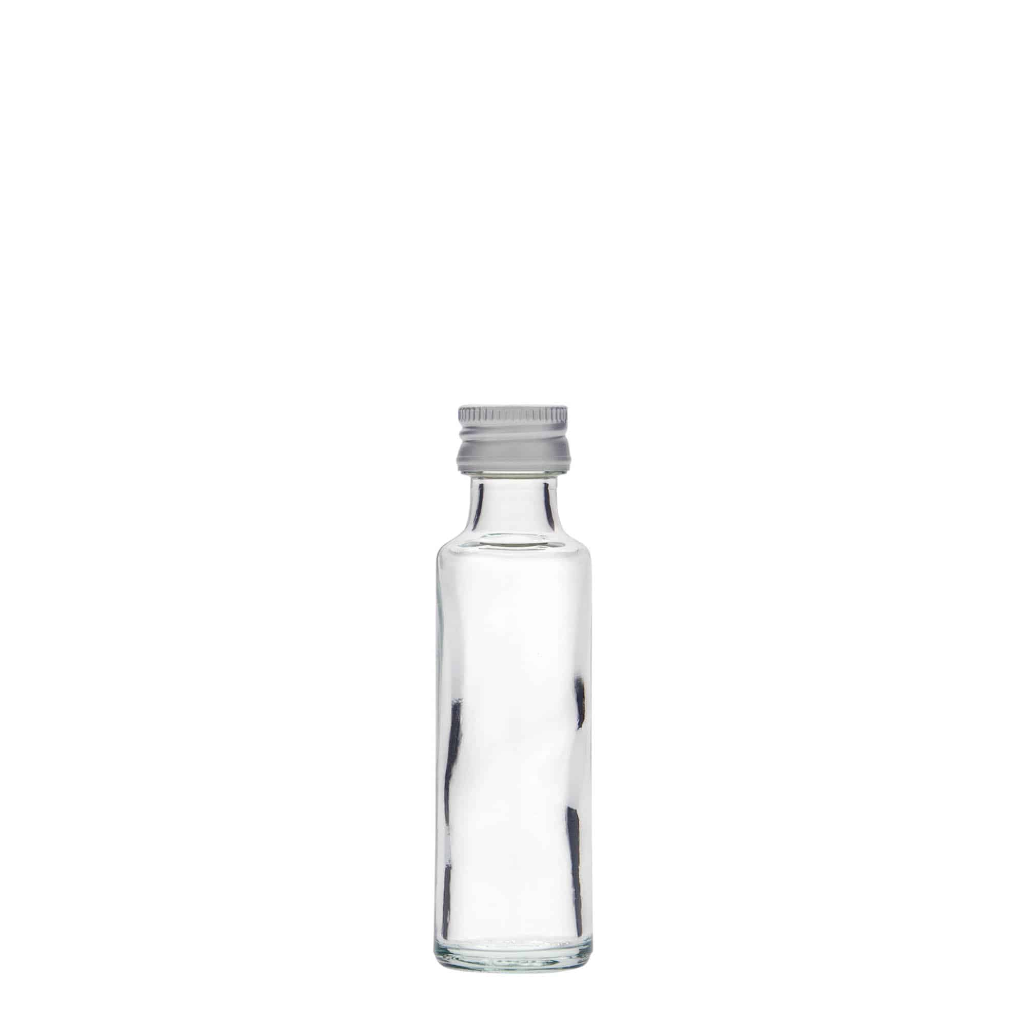 20 ml sklená fľaša „Dorica“, hrdlo: PP 18