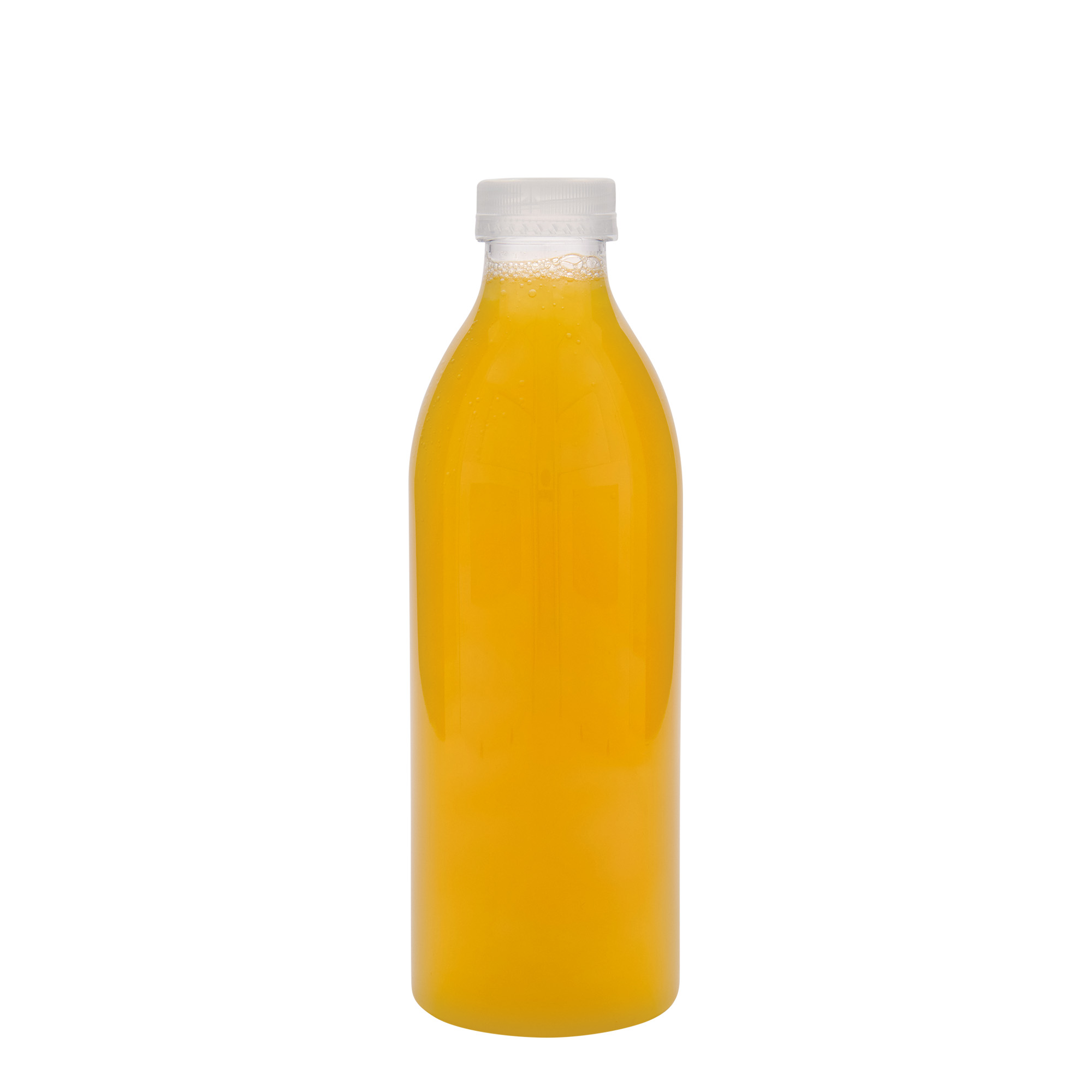 1 000 ml PET fľaša štandard, plast, hrdlo: 38 mm 1 000 ml PET fľaša štandard, plast, hrdlo: 38 mm